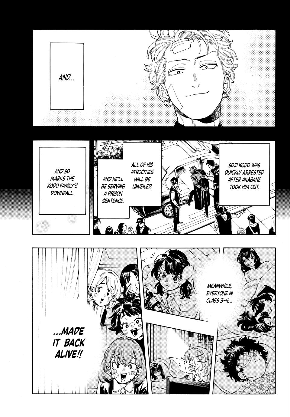 Akabane Honeko no Bodyguard Chap 101 - Next Chap 102