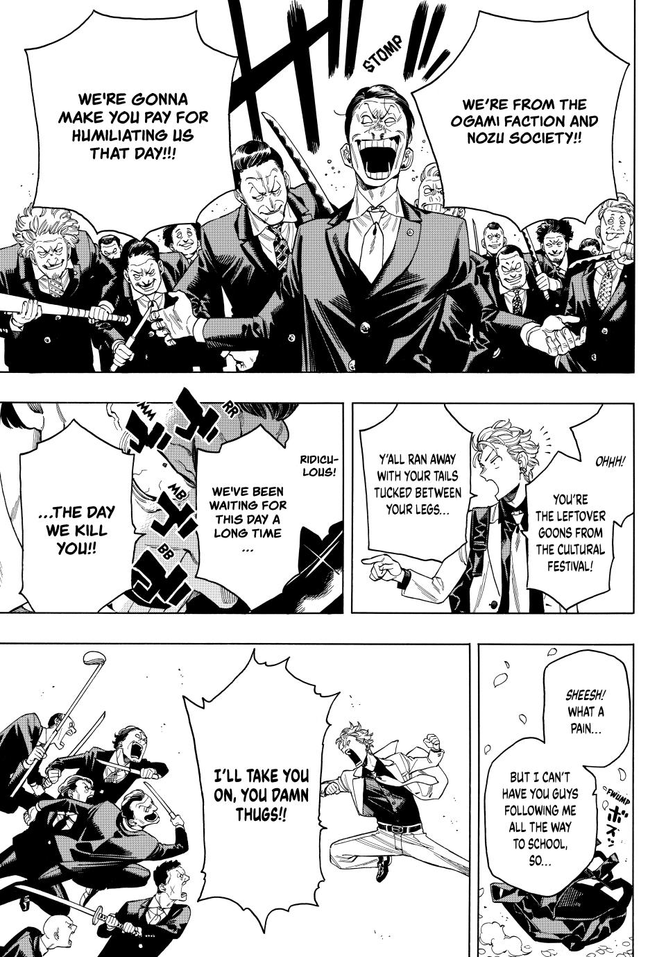 Akabane Honeko no Bodyguard Chap 102 - Next Chap 103