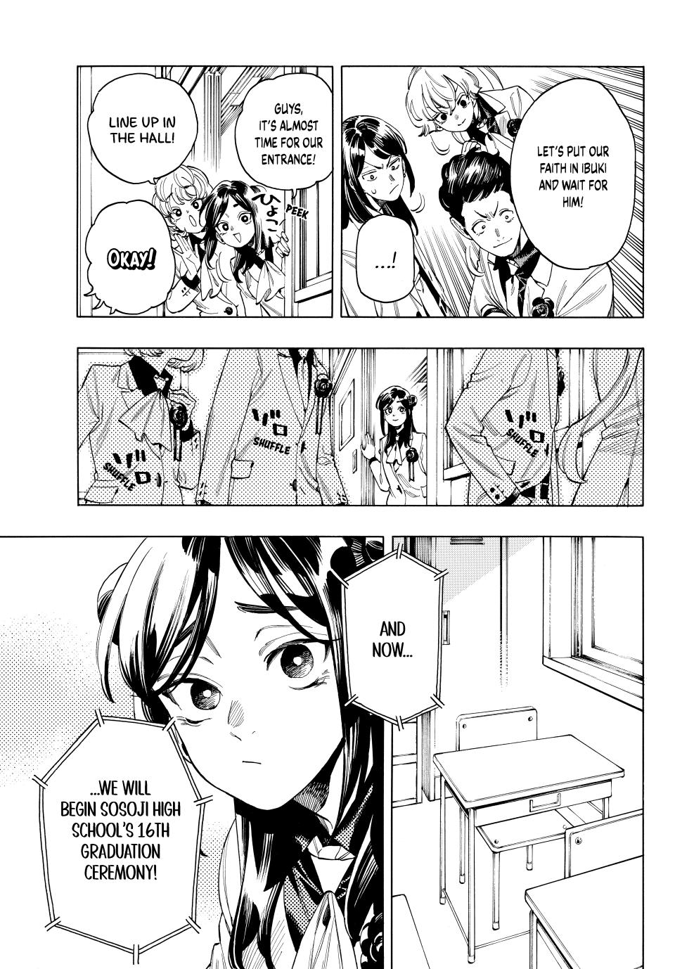 Akabane Honeko no Bodyguard Chap 102 - Next Chap 103