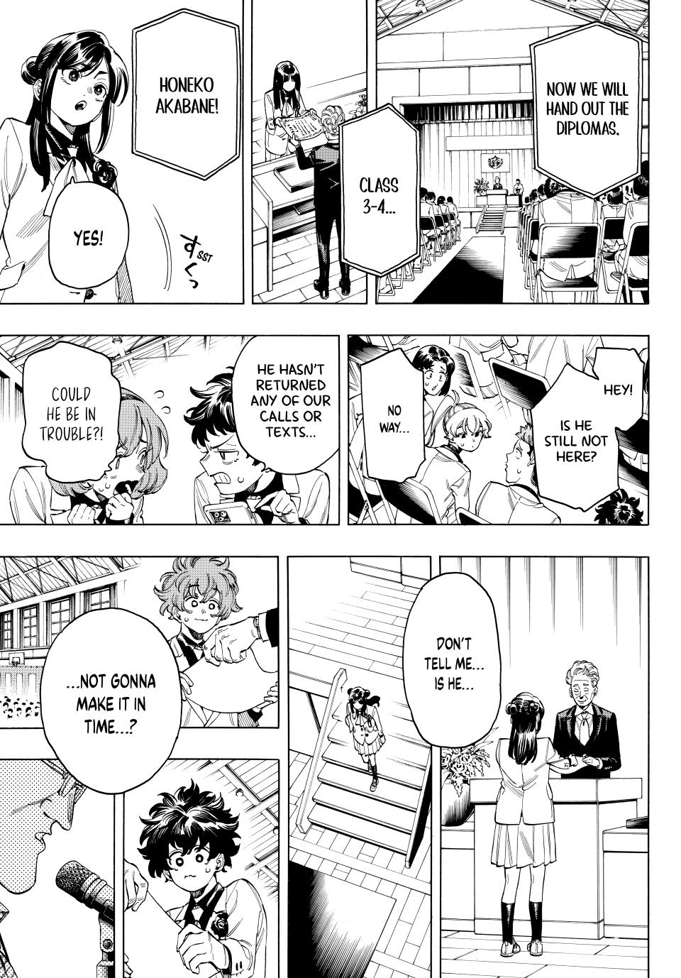 Akabane Honeko no Bodyguard Chap 102 - Next Chap 103