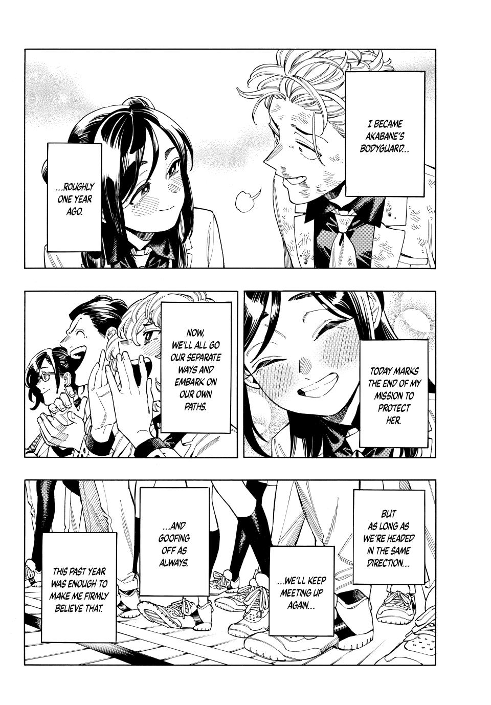 Akabane Honeko no Bodyguard Chap 103 - Next Chap 104