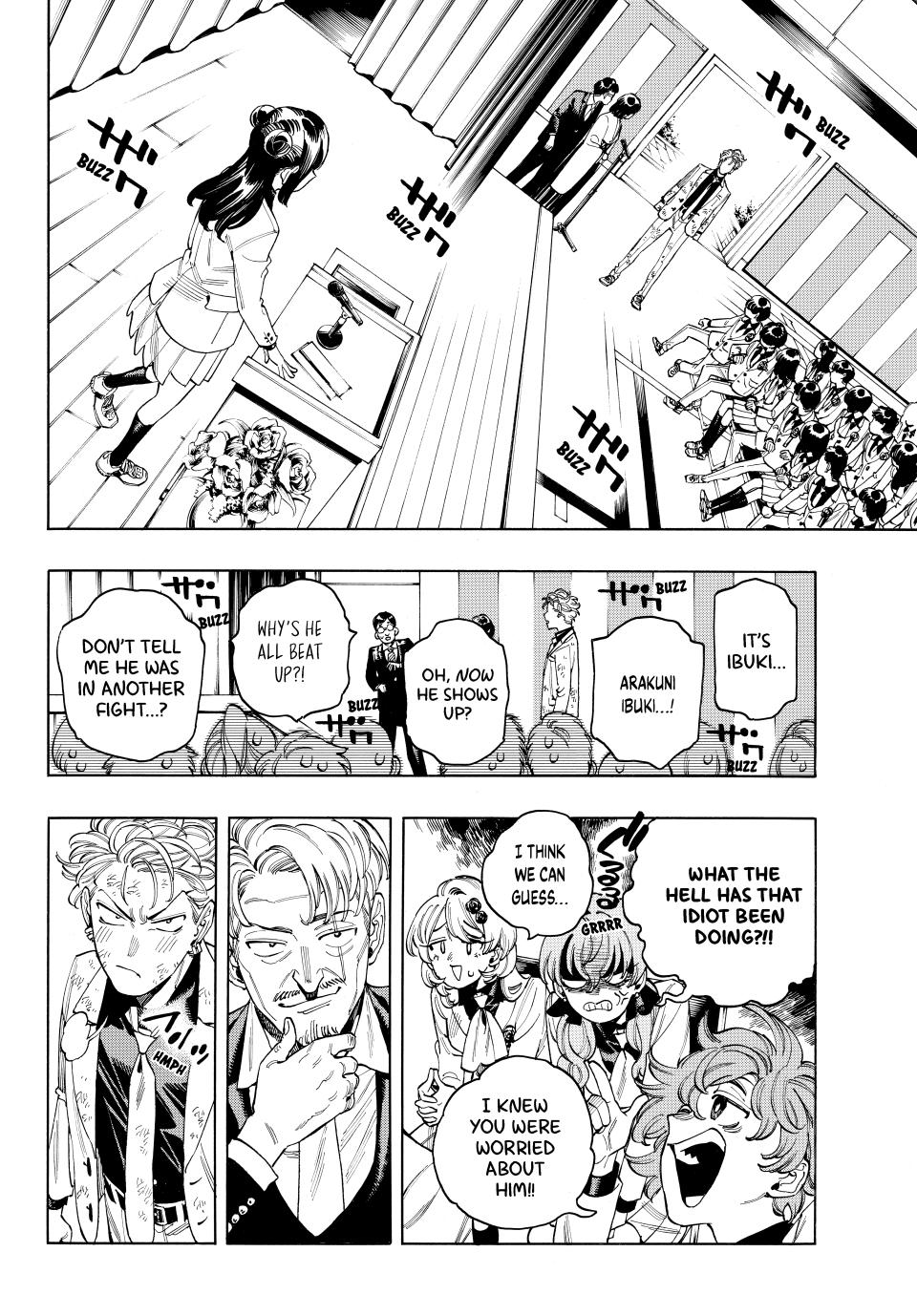 Akabane Honeko no Bodyguard Chap 103 - Next Chap 104