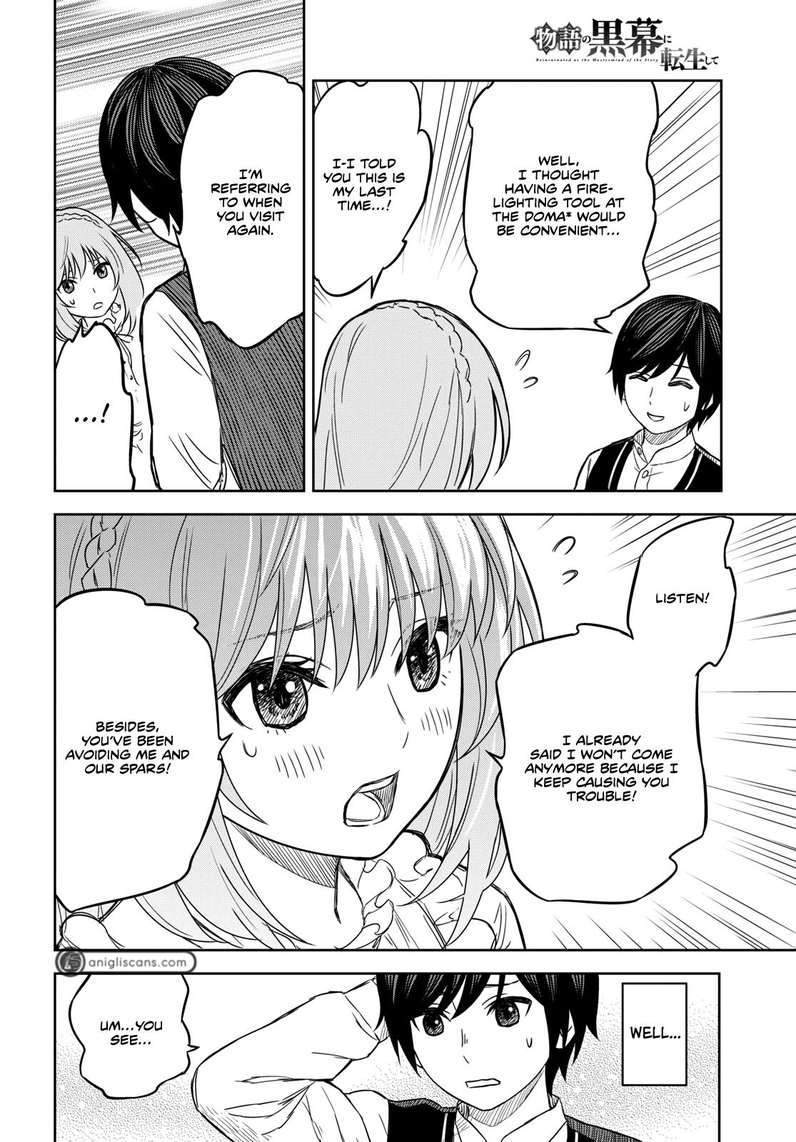 Monogatari no Kuromaku ni Tensei shite Chap 10 - Next Chap 11