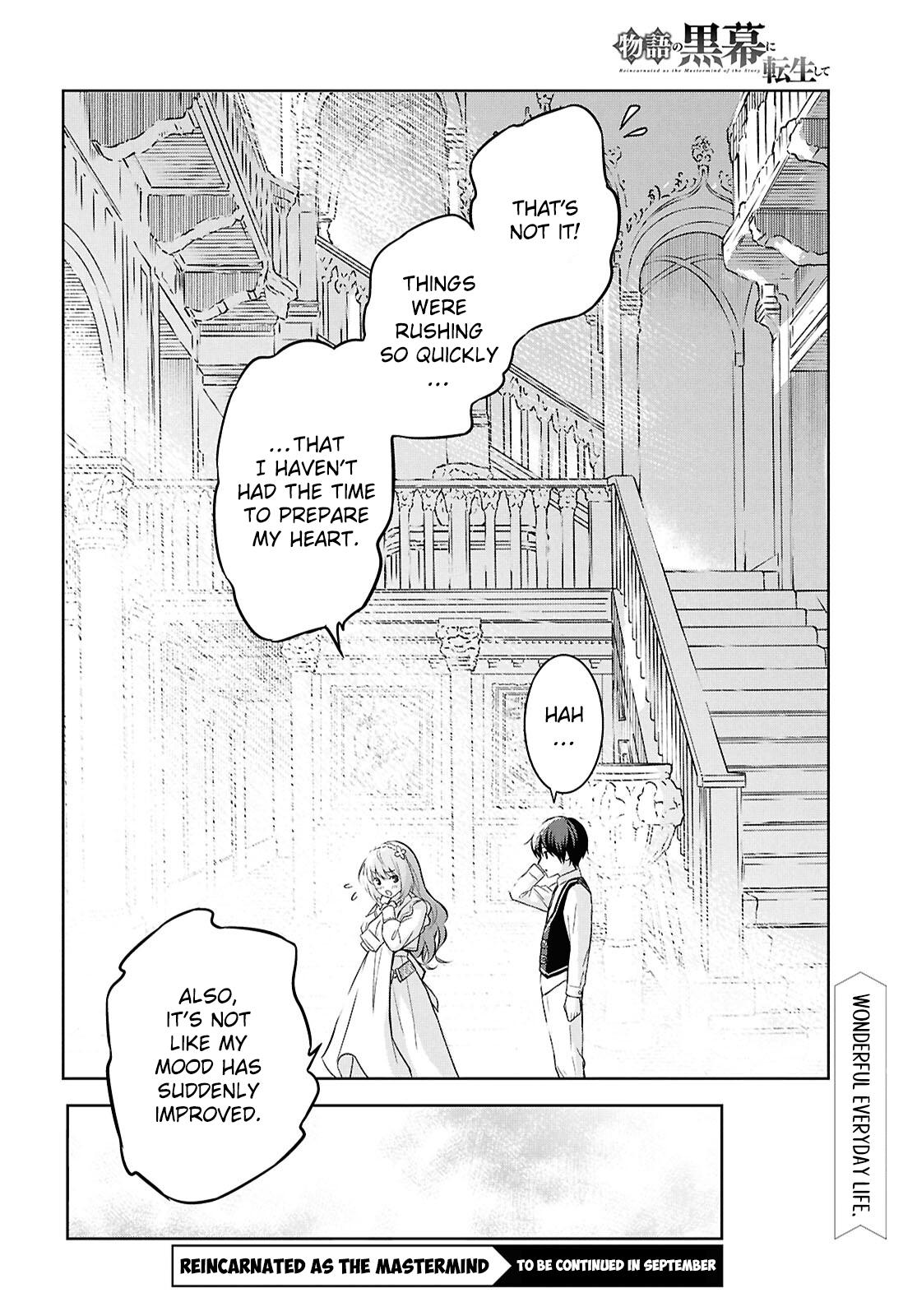 Monogatari no Kuromaku ni Tensei shite Chap 21 - Next Chap 22