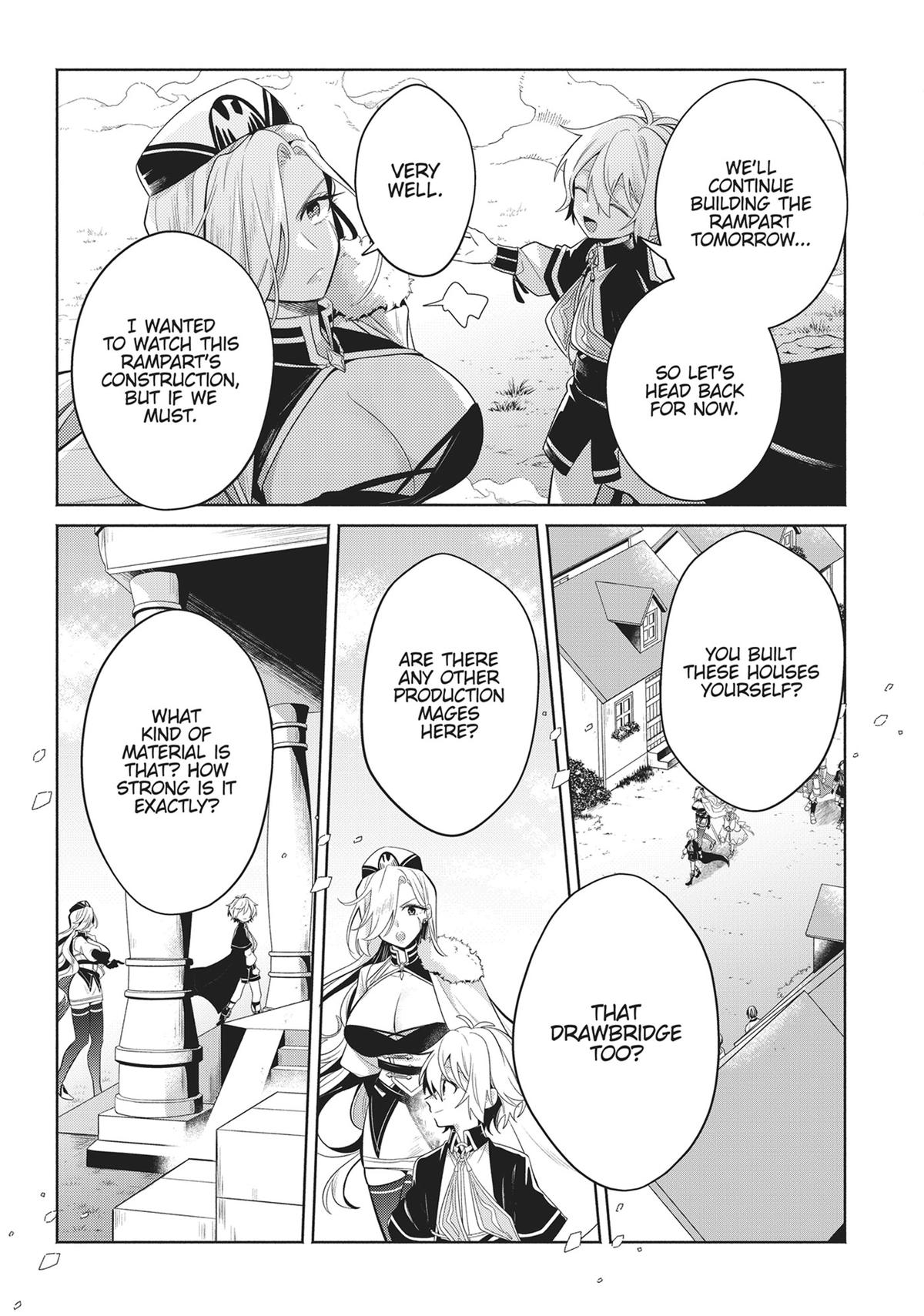 Okiraku Ryoushu no Tanoshii Ryouchi Bouei Chap 17 - Next Chap 18