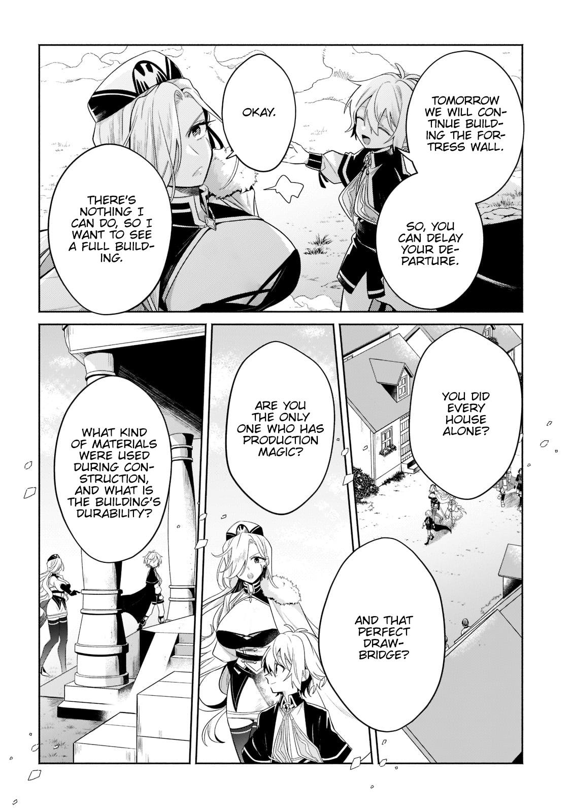 Okiraku Ryoushu no Tanoshii Ryouchi Bouei Chap 17.2 - Next Chap 18.2