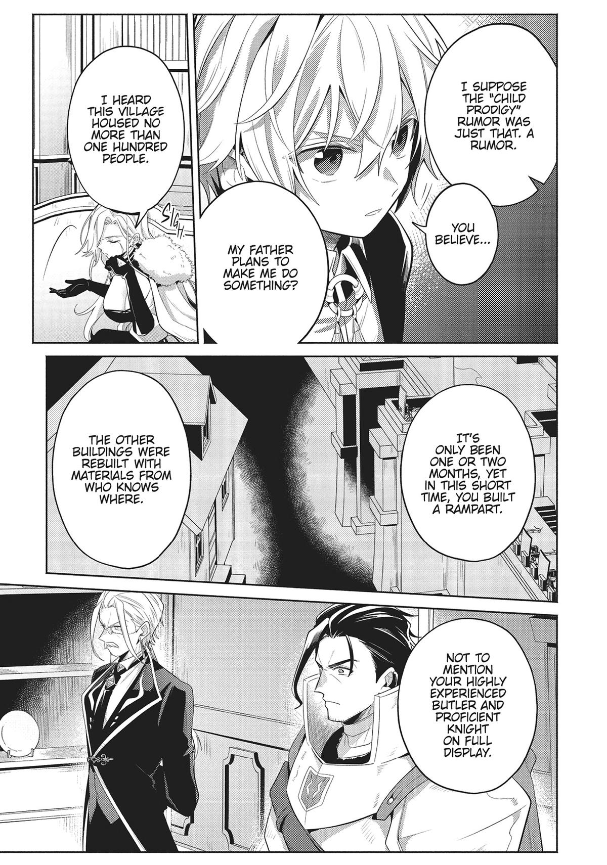 Okiraku Ryoushu no Tanoshii Ryouchi Bouei Chap 16 - Next Chap 17