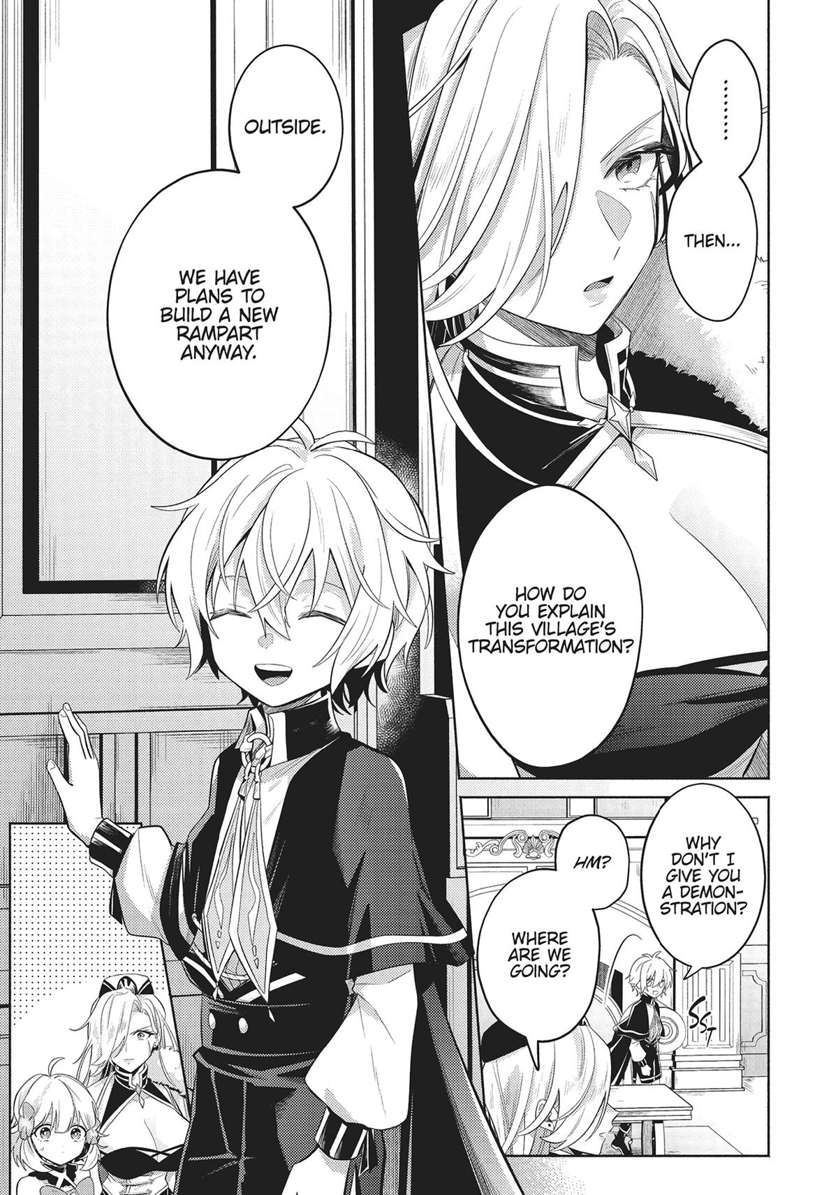 Okiraku Ryoushu no Tanoshii Ryouchi Bouei Chap 16 - Next Chap 17