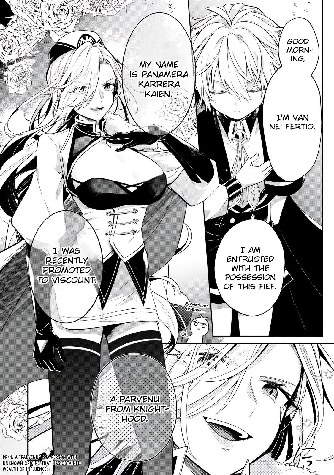 Okiraku Ryoushu no Tanoshii Ryouchi Bouei Chap 16.1 - Next Chap 17.1