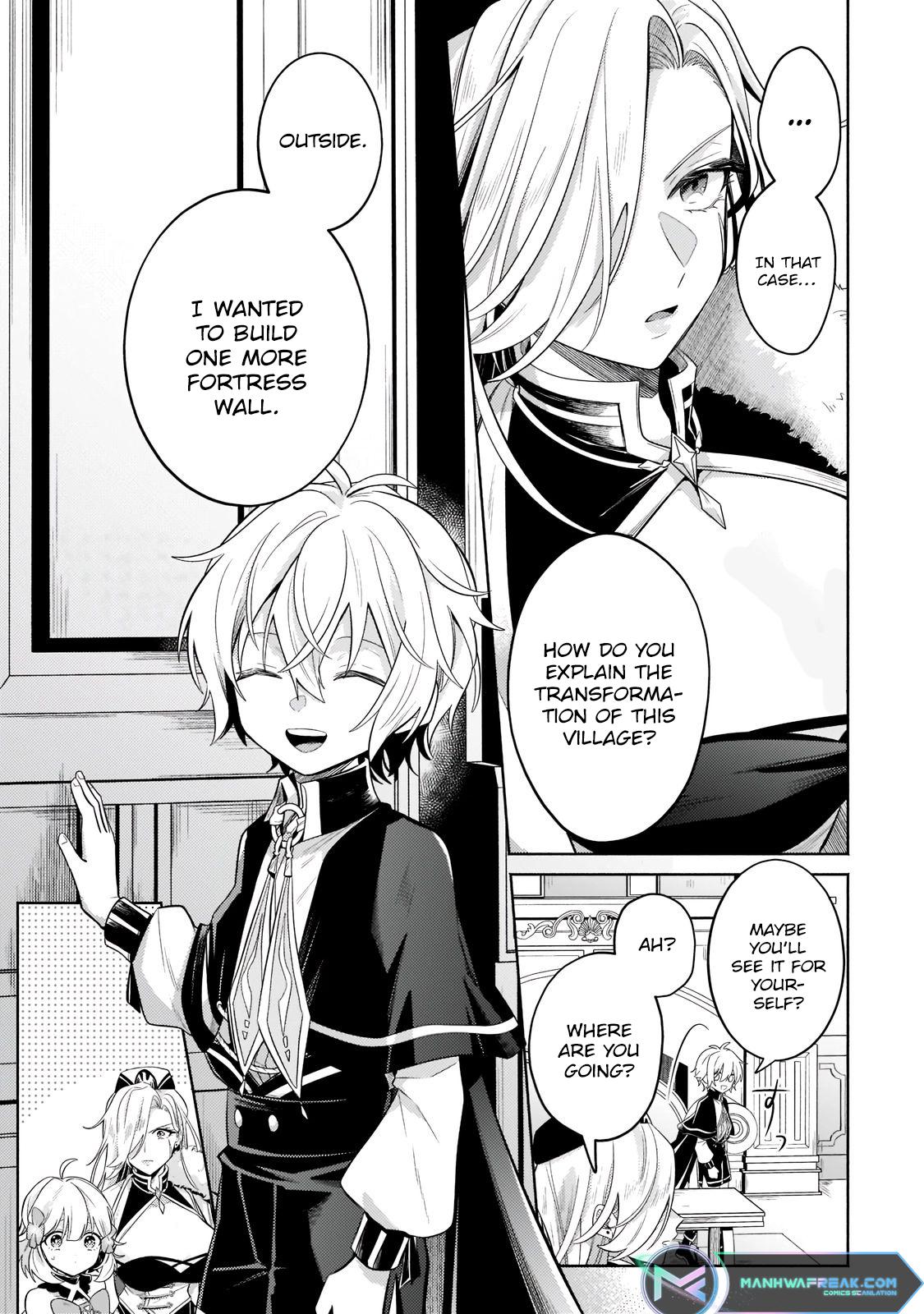 Okiraku Ryoushu no Tanoshii Ryouchi Bouei Chap 16.2 - Next Chap 17.2