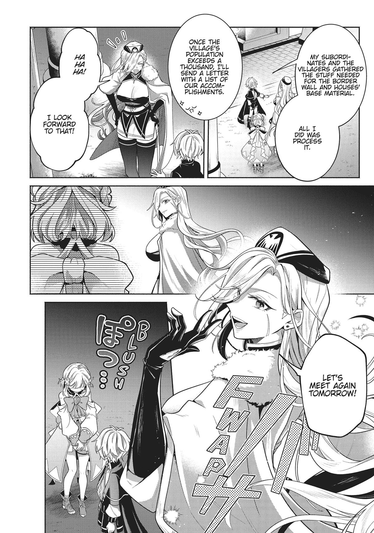 Okiraku Ryoushu no Tanoshii Ryouchi Bouei Chap 18 - Next Chap 19