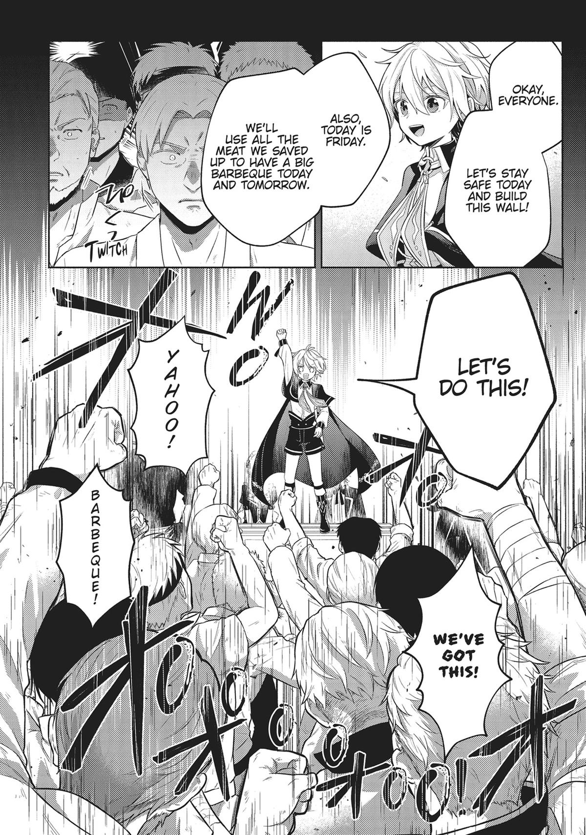 Okiraku Ryoushu no Tanoshii Ryouchi Bouei Chap 18 - Next Chap 19