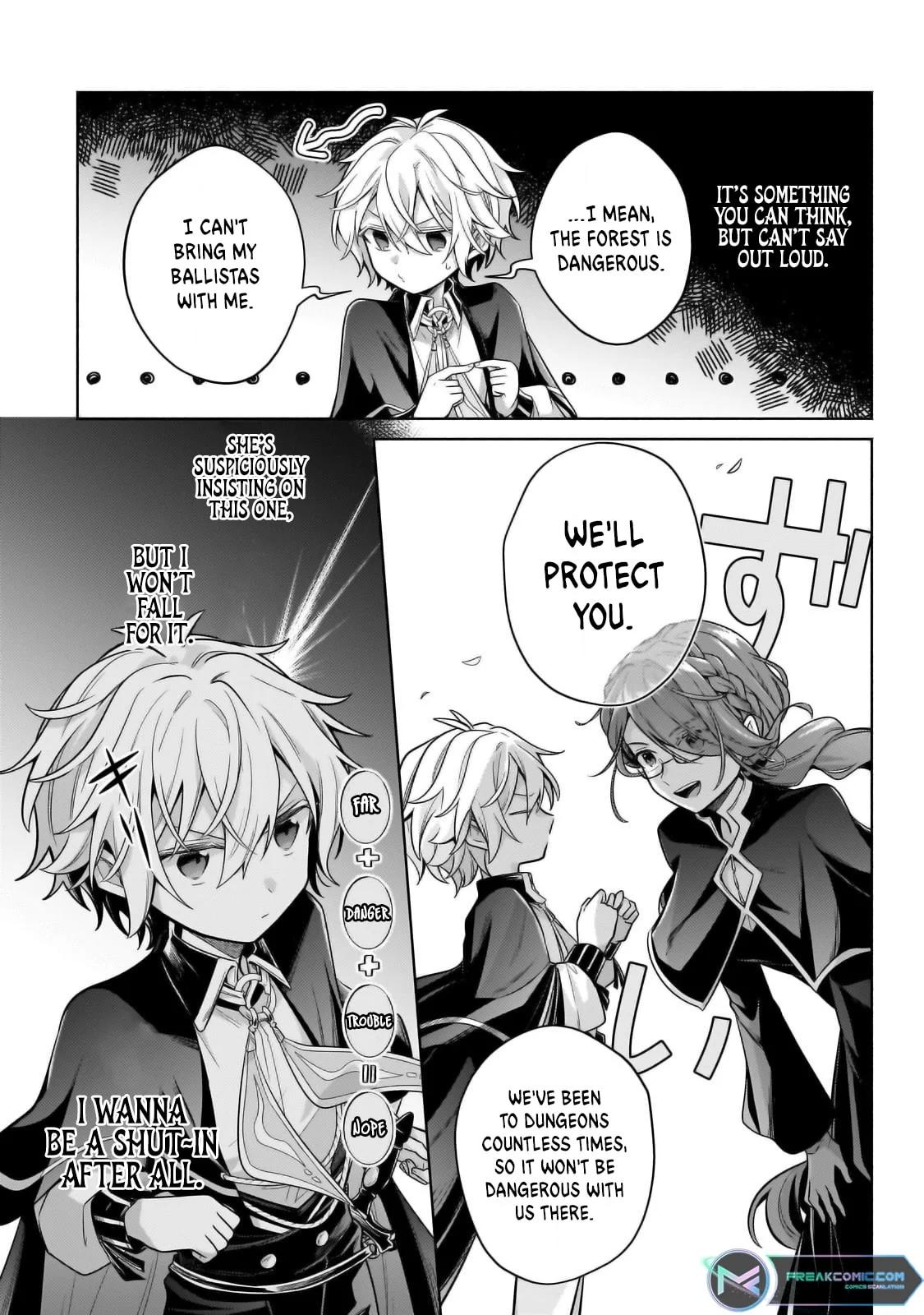 Okiraku Ryoushu no Tanoshii Ryouchi Bouei Chap 27.3 - Next Chap 28.3