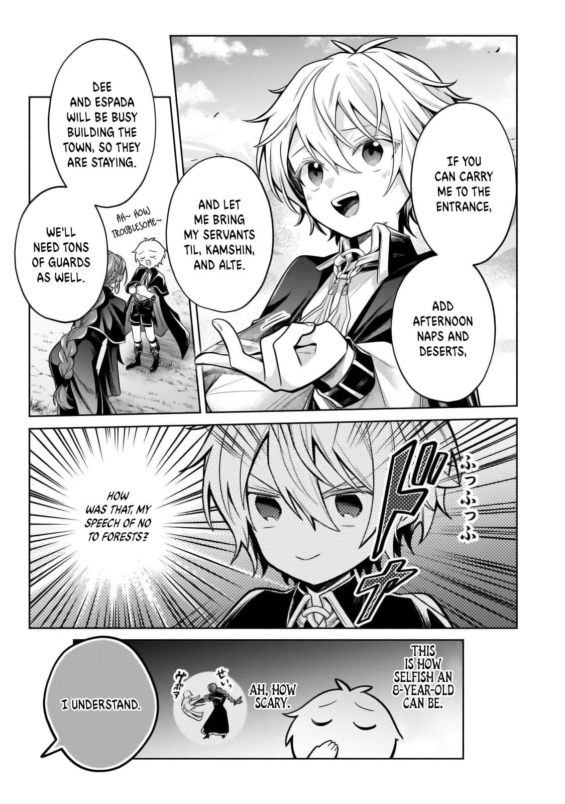 Okiraku Ryoushu no Tanoshii Ryouchi Bouei Chap 27.3 - Next Chap 28.3