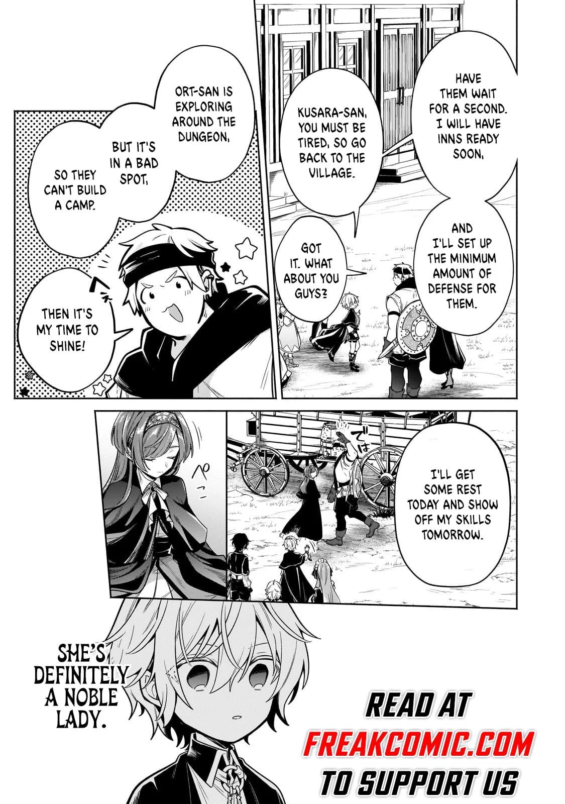 Okiraku Ryoushu no Tanoshii Ryouchi Bouei Chap 27.1 - Next Chap 28.1