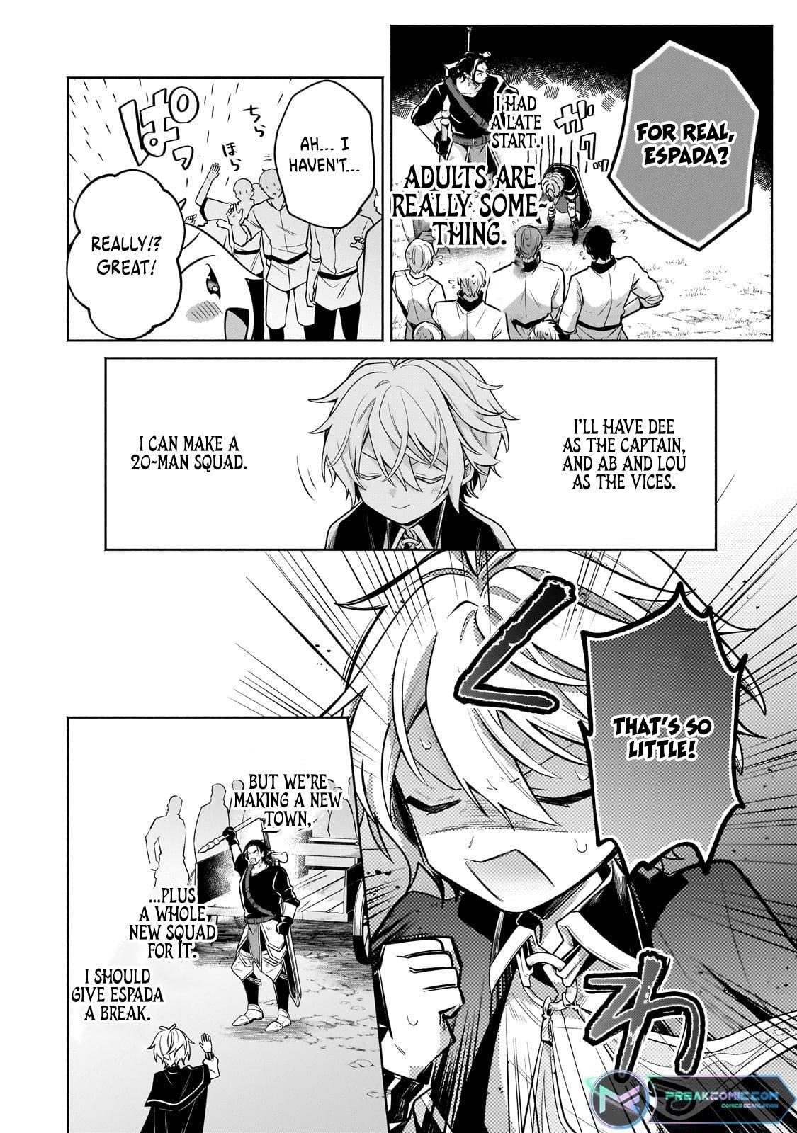 Okiraku Ryoushu no Tanoshii Ryouchi Bouei Chap 27.1 - Next Chap 28.1