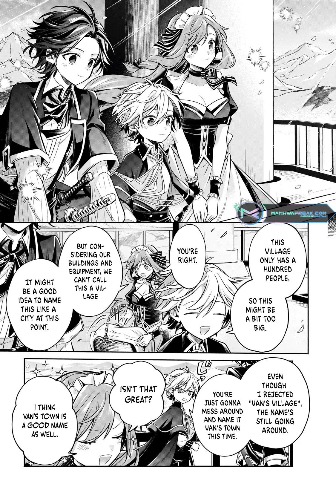 Okiraku Ryoushu no Tanoshii Ryouchi Bouei Chap 24.3 - Next Chap 25.3