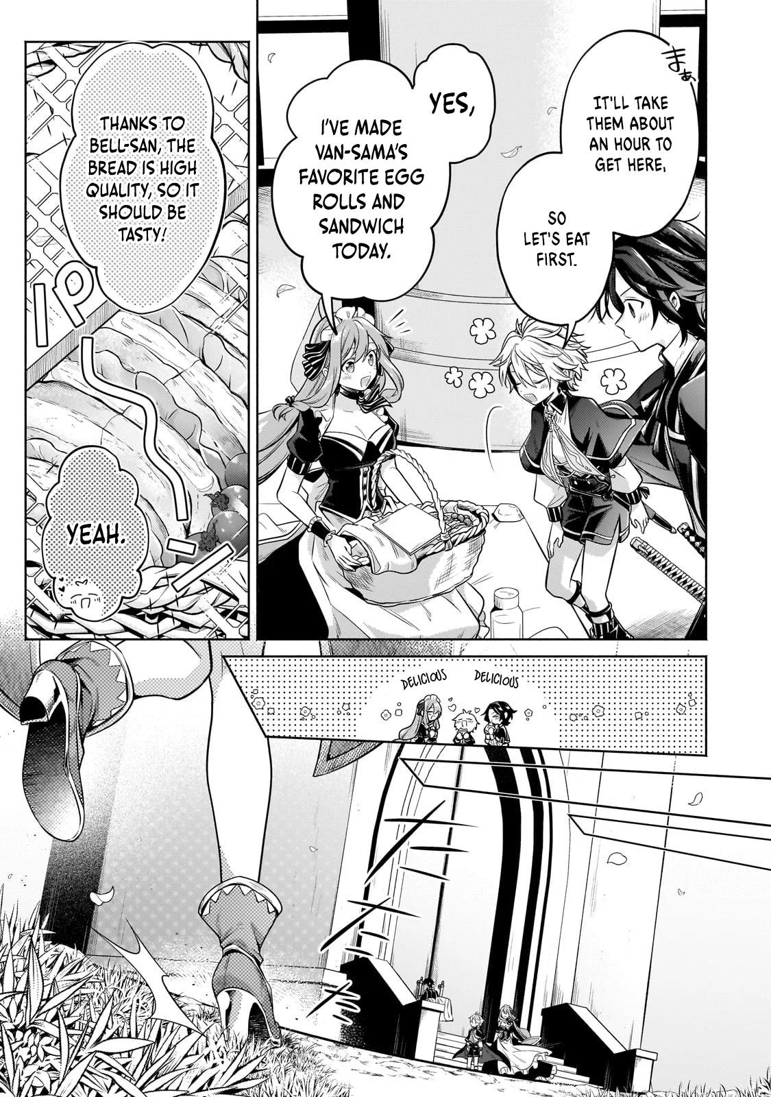Okiraku Ryoushu no Tanoshii Ryouchi Bouei Chap 24.3 - Next Chap 25.3
