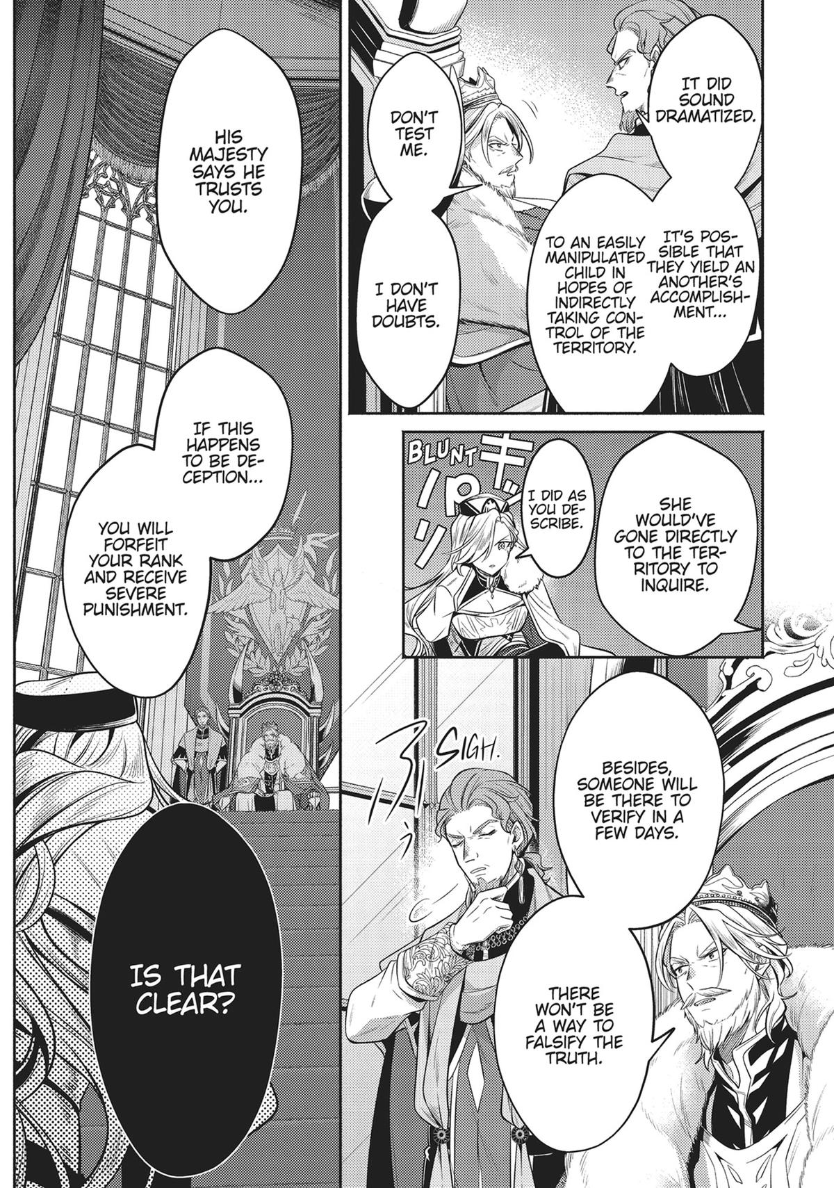 Okiraku Ryoushu no Tanoshii Ryouchi Bouei Chap 24 - Next Chap 25