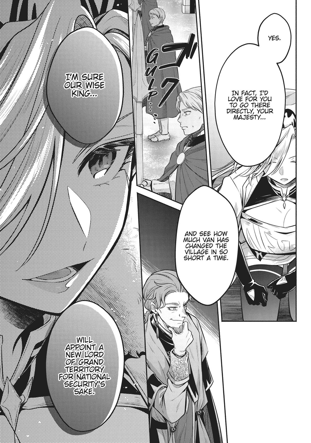 Okiraku Ryoushu no Tanoshii Ryouchi Bouei Chap 24 - Next Chap 25