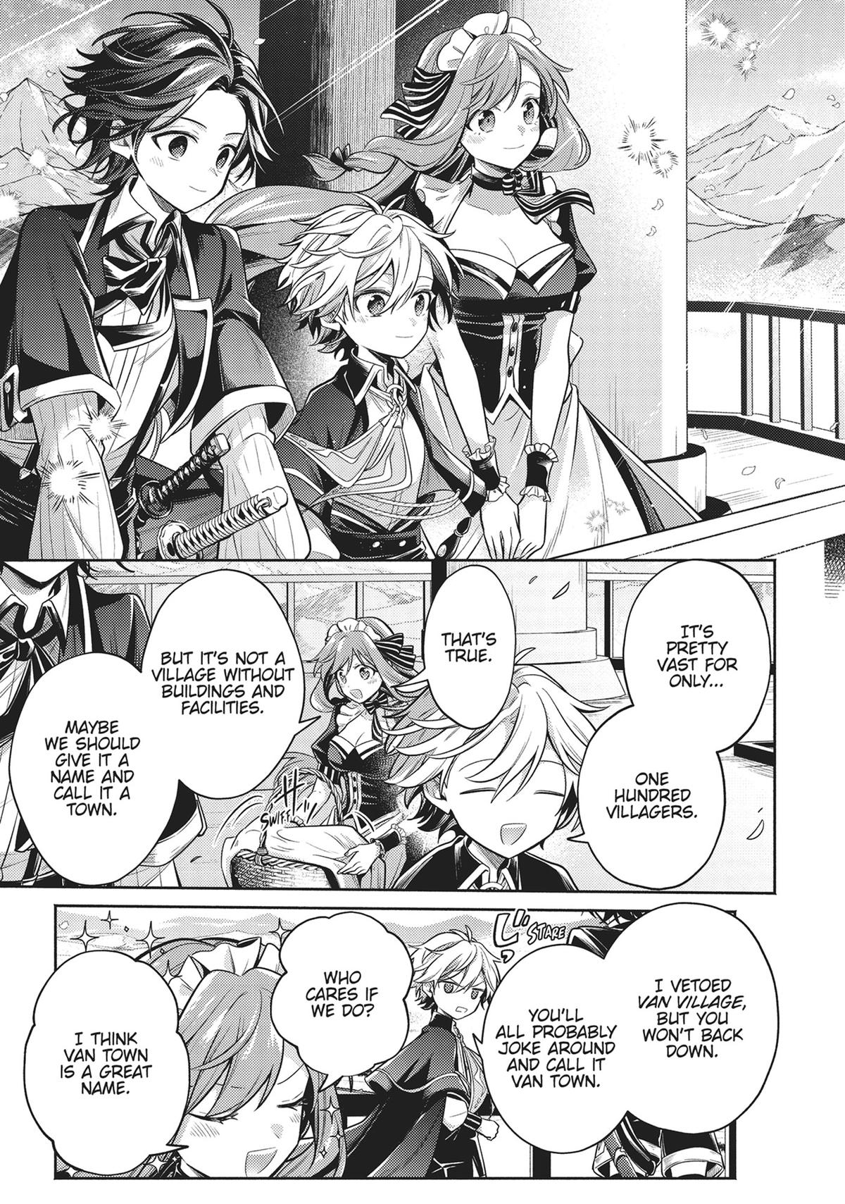 Okiraku Ryoushu no Tanoshii Ryouchi Bouei Chap 24 - Next Chap 25