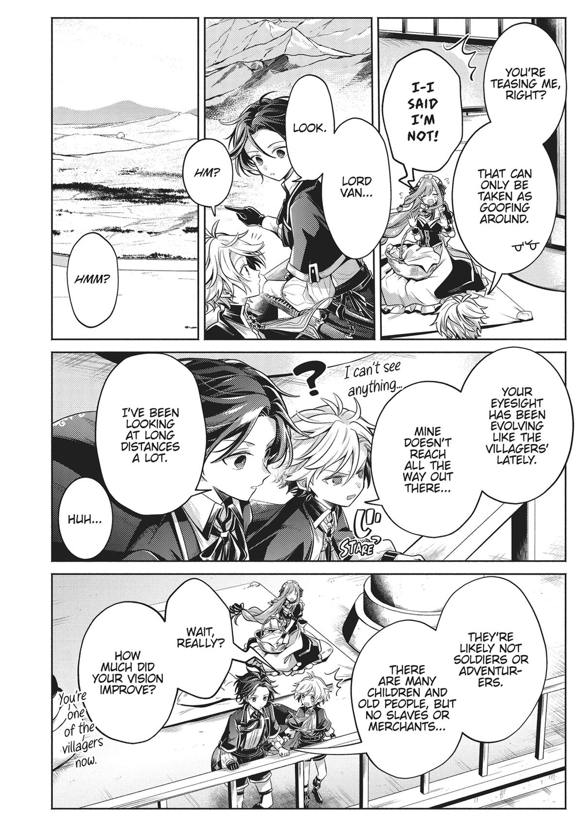 Okiraku Ryoushu no Tanoshii Ryouchi Bouei Chap 24 - Next Chap 25