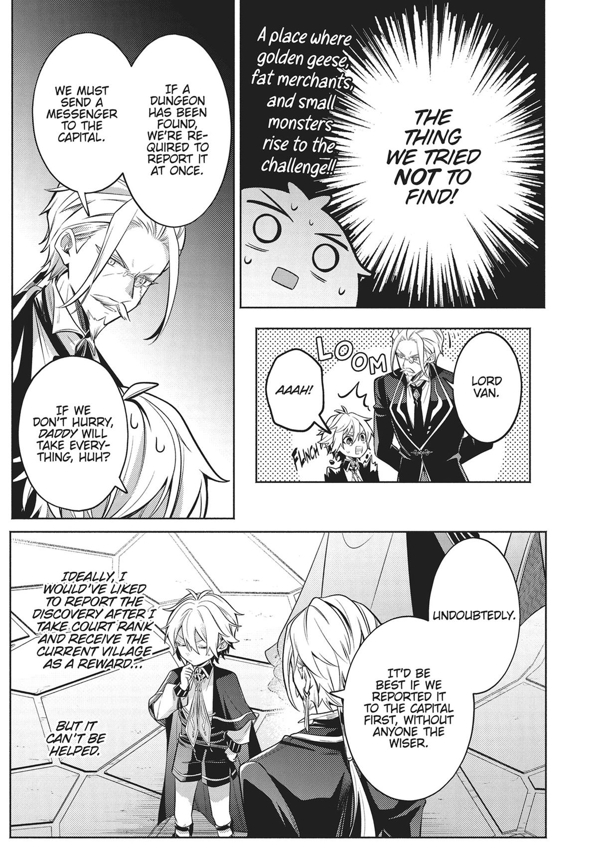 Okiraku Ryoushu no Tanoshii Ryouchi Bouei Chap 25 - Next Chap 26