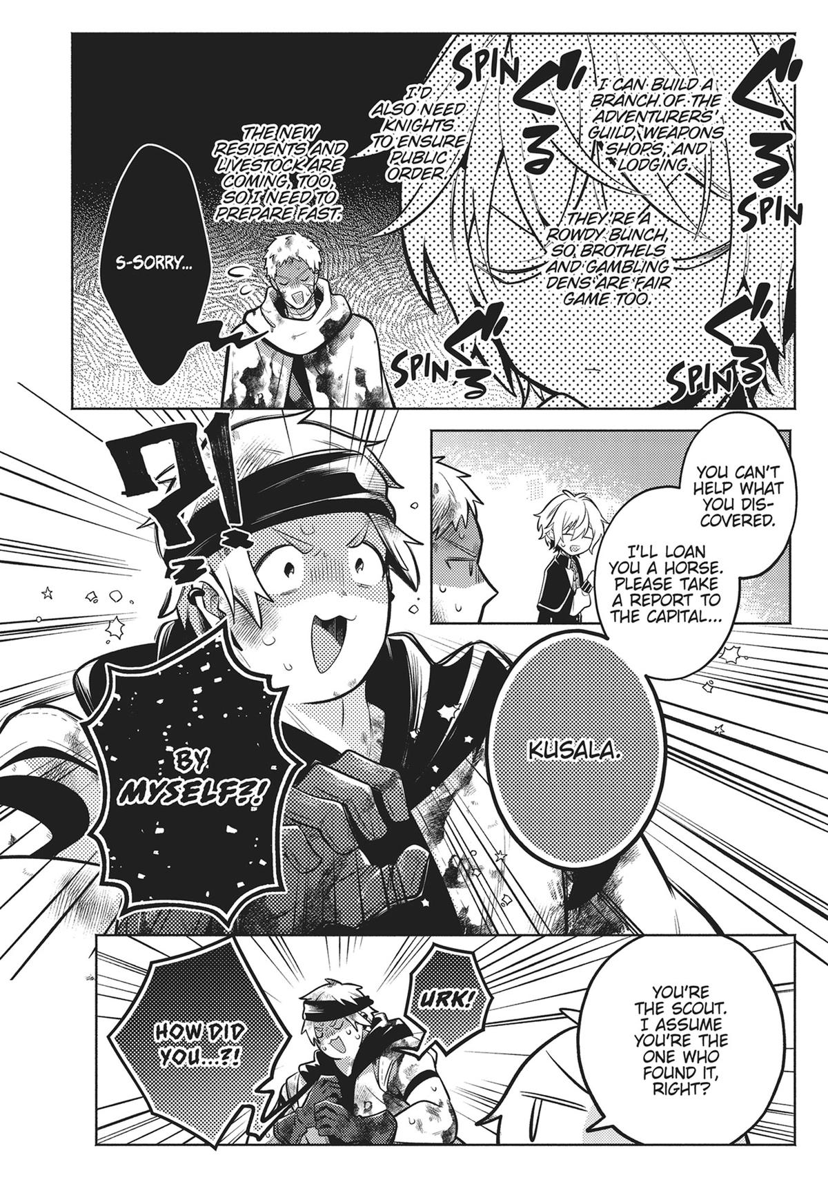 Okiraku Ryoushu no Tanoshii Ryouchi Bouei Chap 25 - Next Chap 26