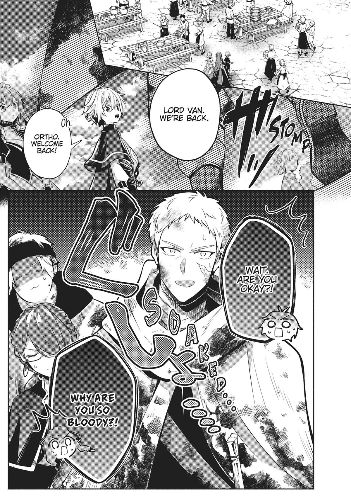 Okiraku Ryoushu no Tanoshii Ryouchi Bouei Chap 25 - Next Chap 26