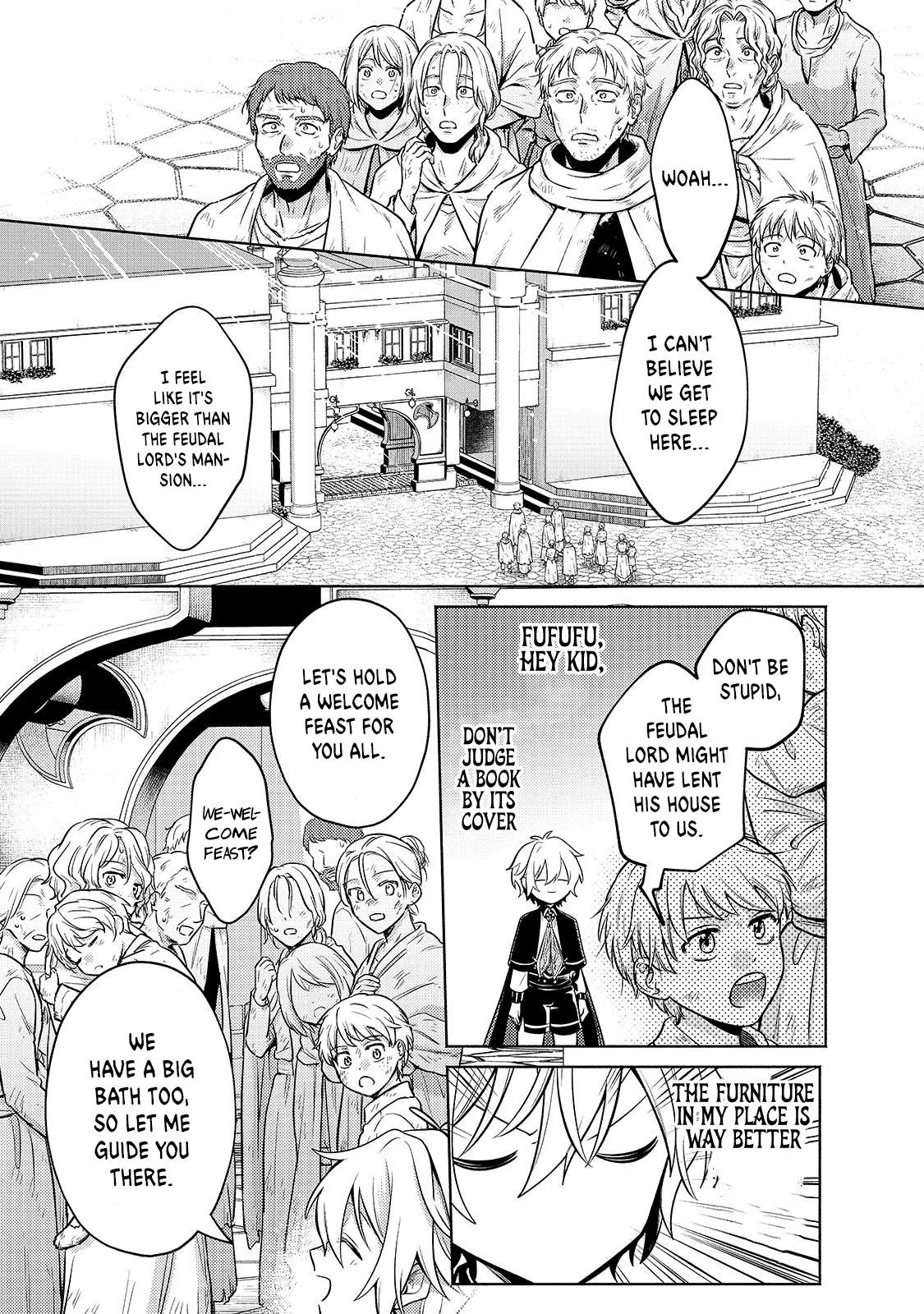 Okiraku Ryoushu no Tanoshii Ryouchi Bouei Chap 25.1 - Next Chap 26.1