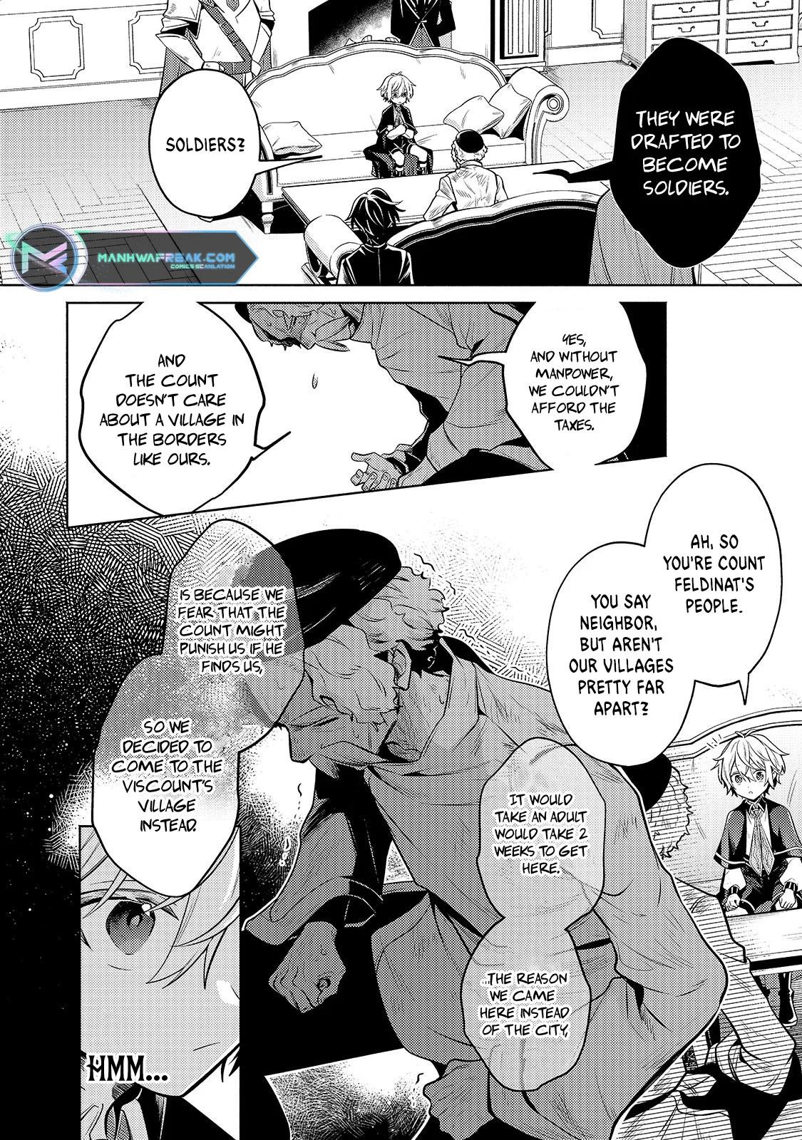 Okiraku Ryoushu no Tanoshii Ryouchi Bouei Chap 25.1 - Next Chap 26.1