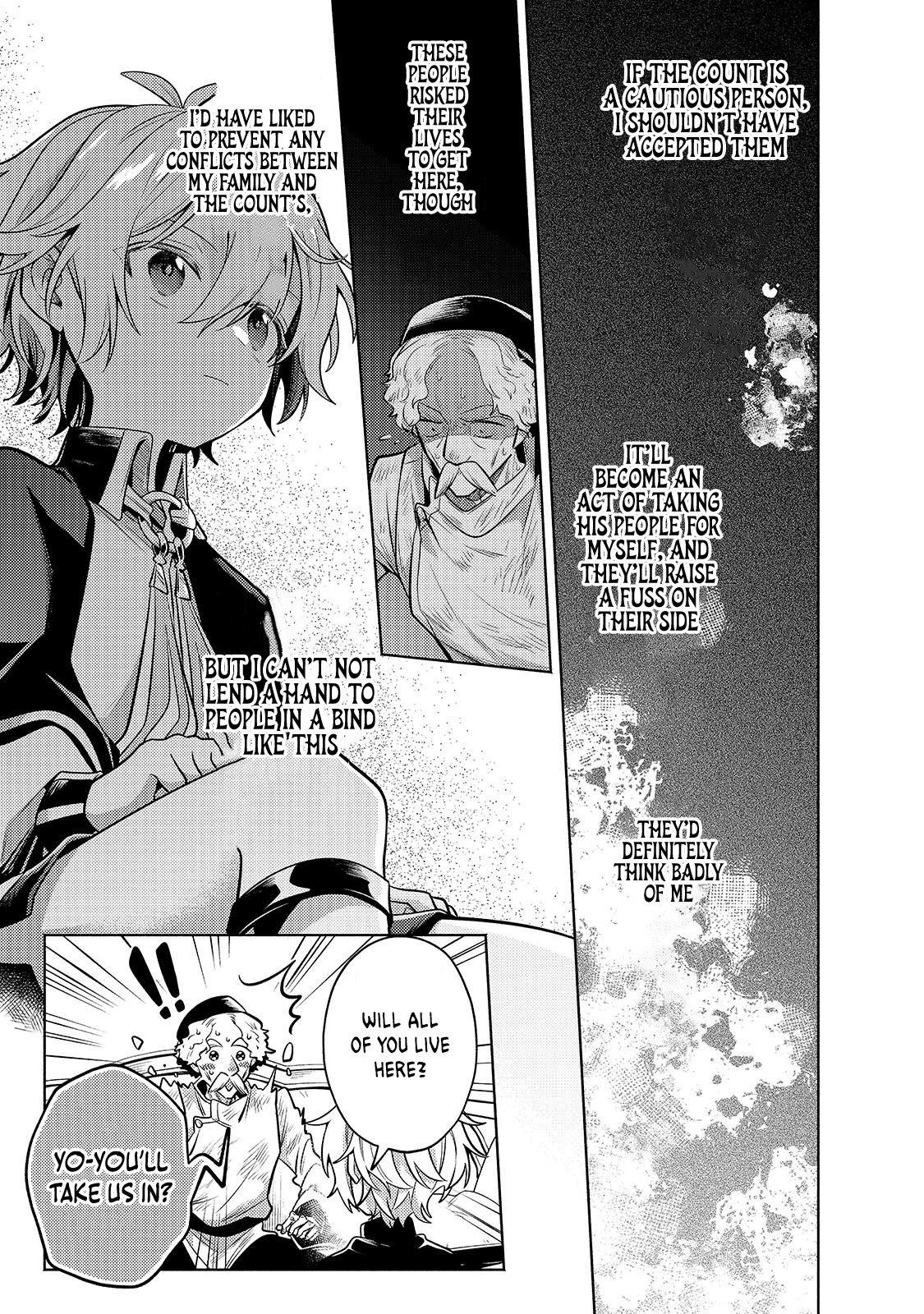 Okiraku Ryoushu no Tanoshii Ryouchi Bouei Chap 25.1 - Next Chap 26.1