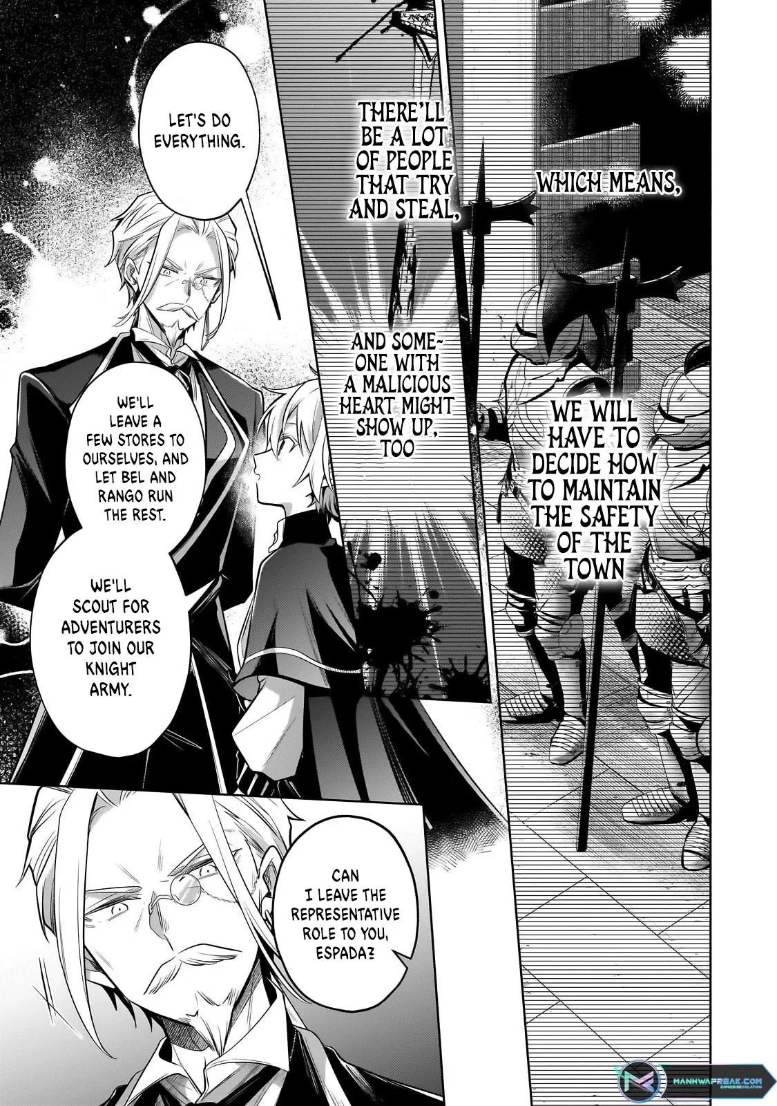 Okiraku Ryoushu no Tanoshii Ryouchi Bouei Chap 26.3 - Next Chap 27.3