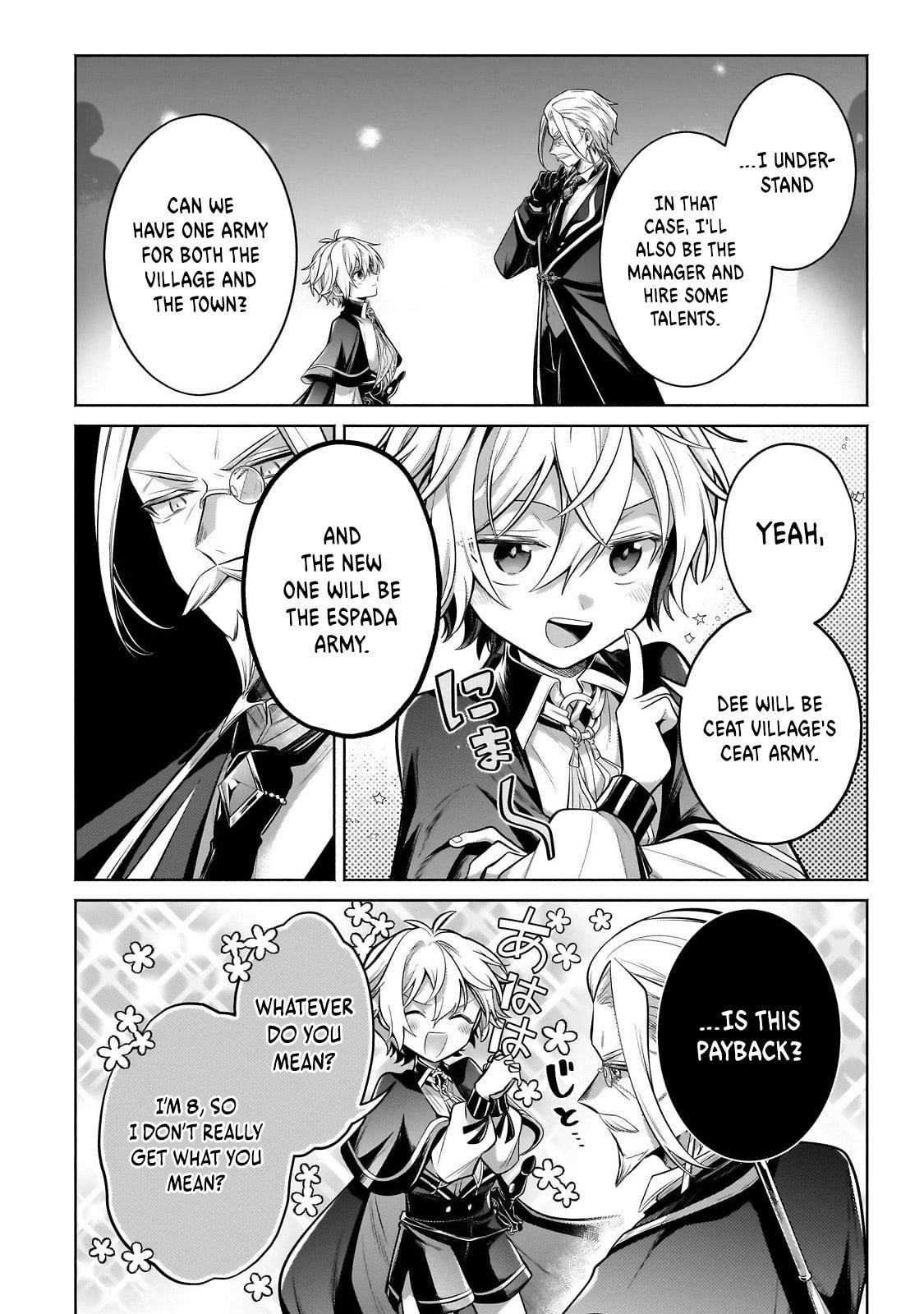 Okiraku Ryoushu no Tanoshii Ryouchi Bouei Chap 26.3 - Next Chap 27.3