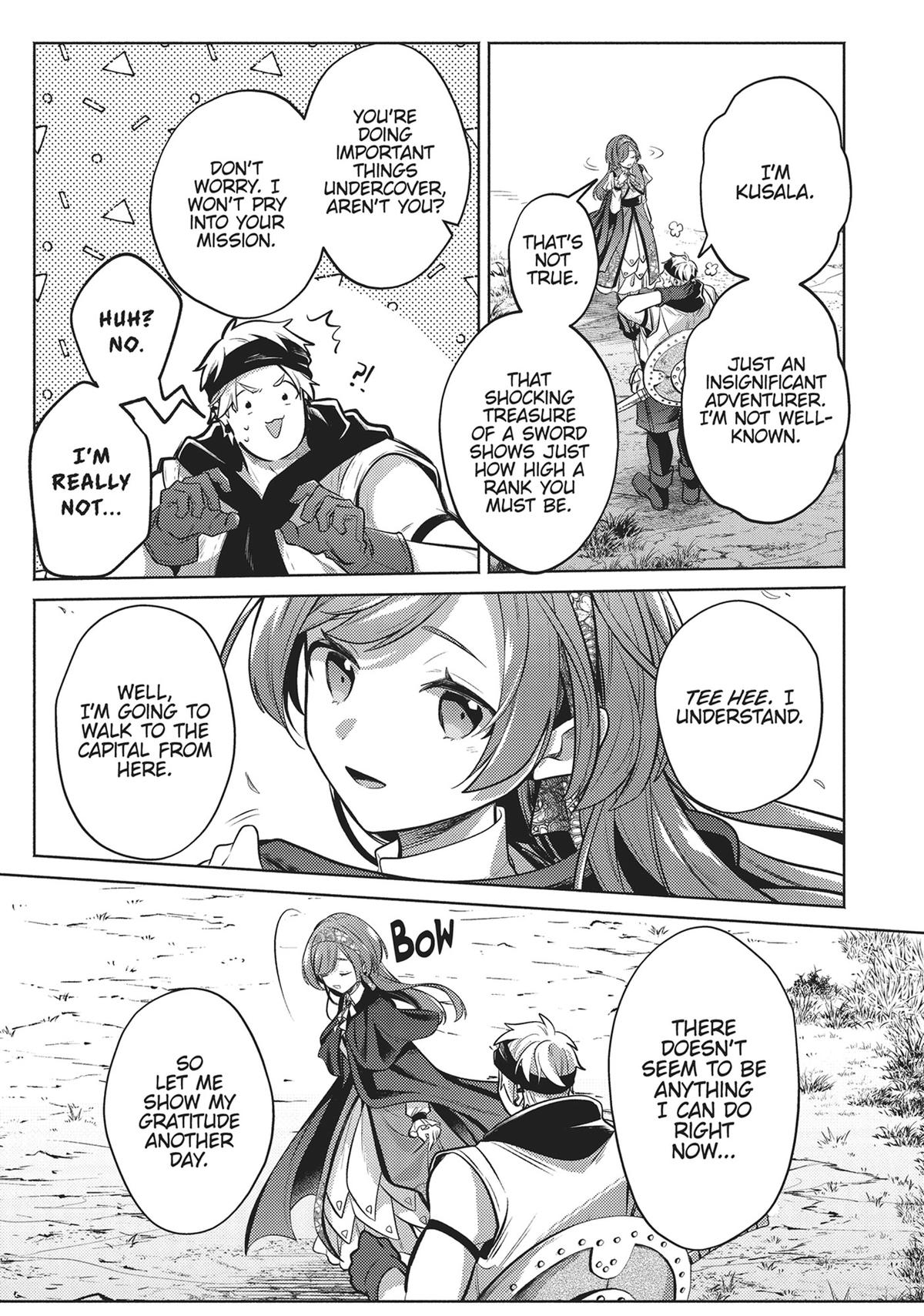 Okiraku Ryoushu no Tanoshii Ryouchi Bouei Chap 26 - Next Chap 27