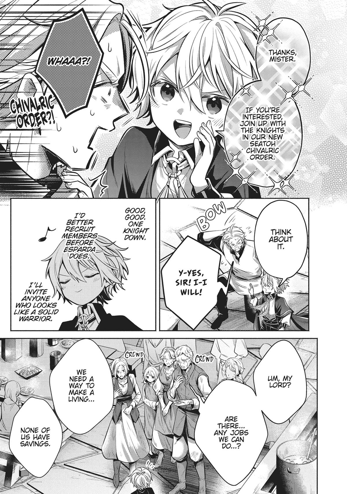 Okiraku Ryoushu no Tanoshii Ryouchi Bouei Chap 26 - Next Chap 27