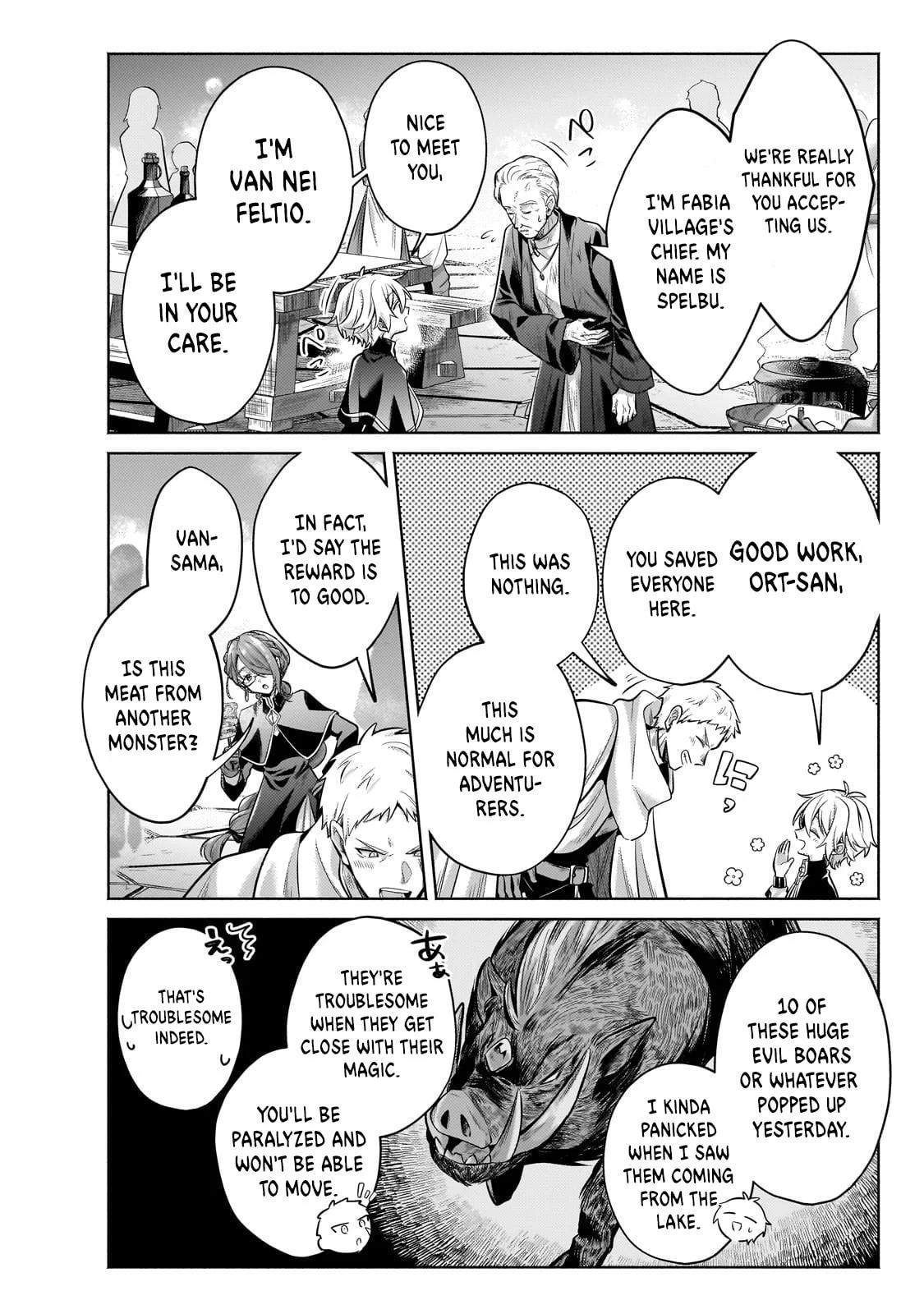 Okiraku Ryoushu no Tanoshii Ryouchi Bouei Chap 26.2 - Next Chap 27.2