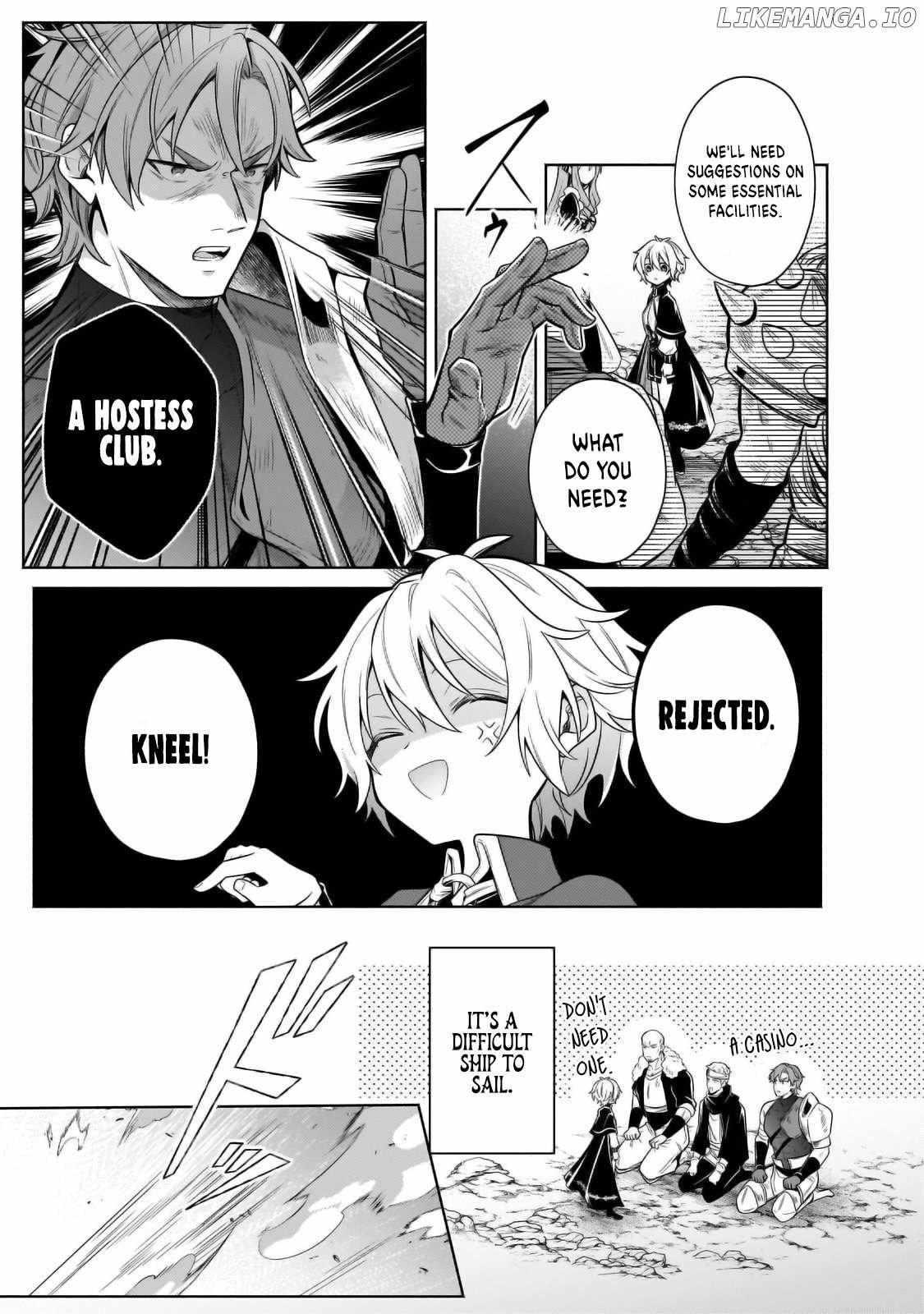 Okiraku Ryoushu no Tanoshii Ryouchi Bouei Chap 28.1 - Next Chap 29.1