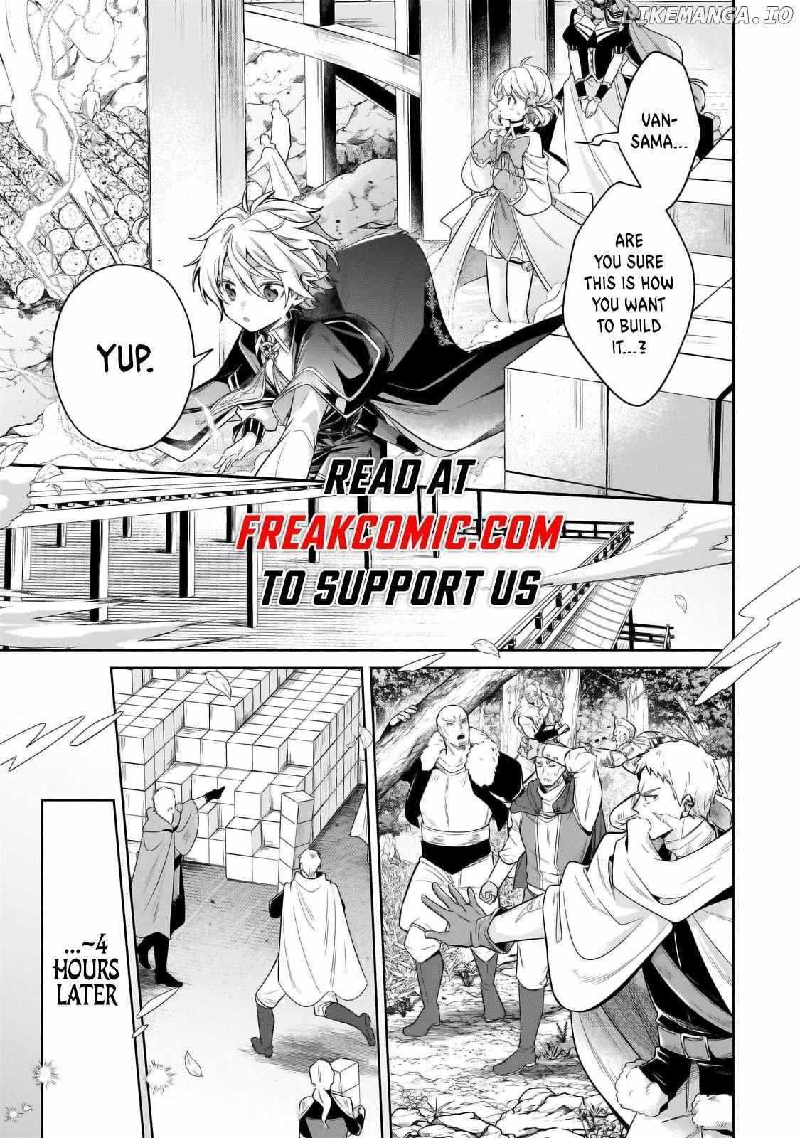 Okiraku Ryoushu no Tanoshii Ryouchi Bouei Chap 28.1 - Next Chap 29.1