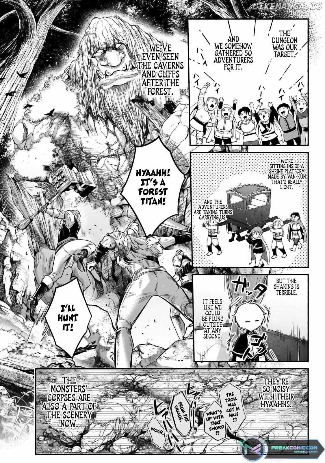 Okiraku Ryoushu no Tanoshii Ryouchi Bouei Chap 28.1 - Next Chap 29.1