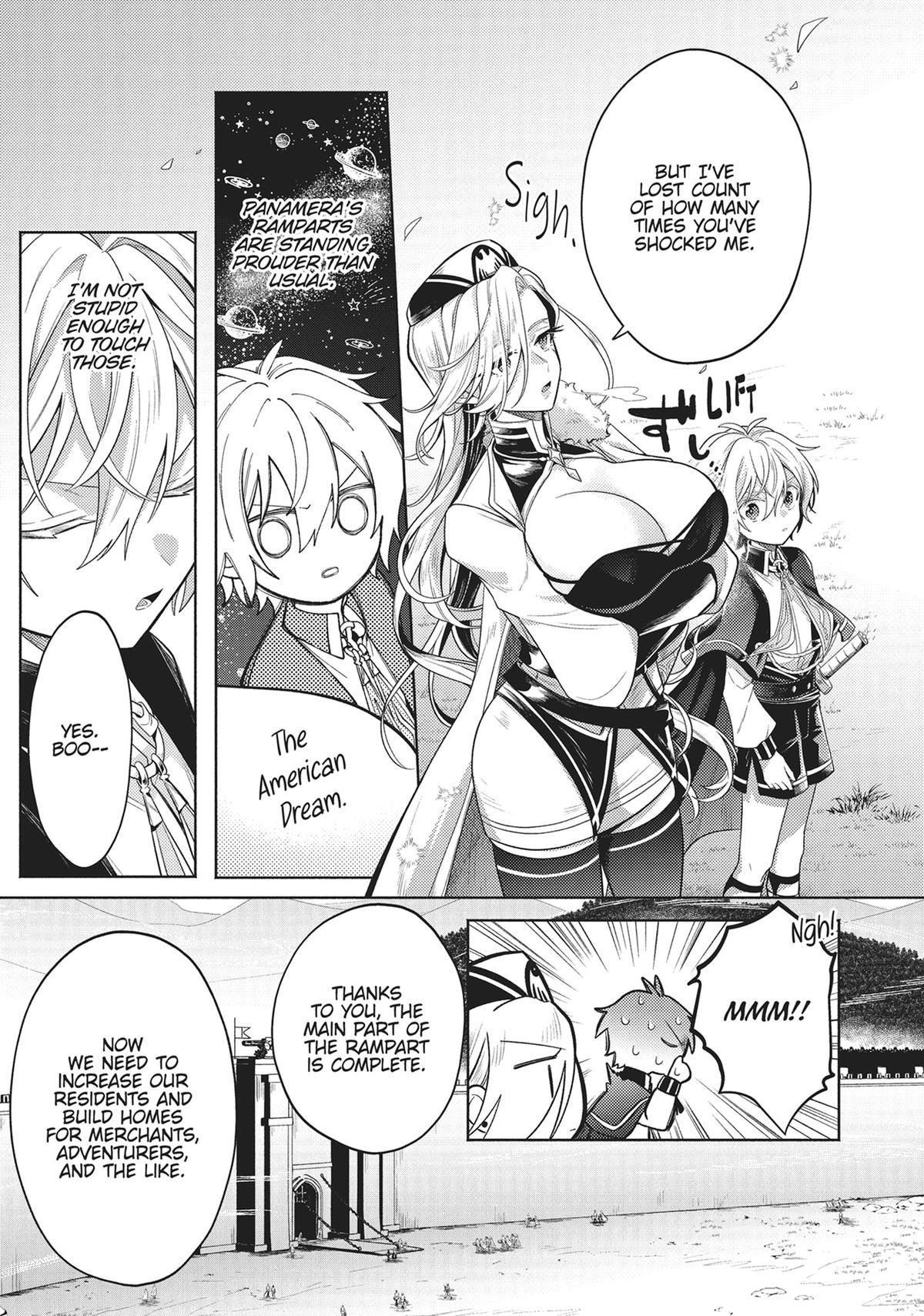 Okiraku Ryoushu no Tanoshii Ryouchi Bouei Chap 20 - Next Chap 21