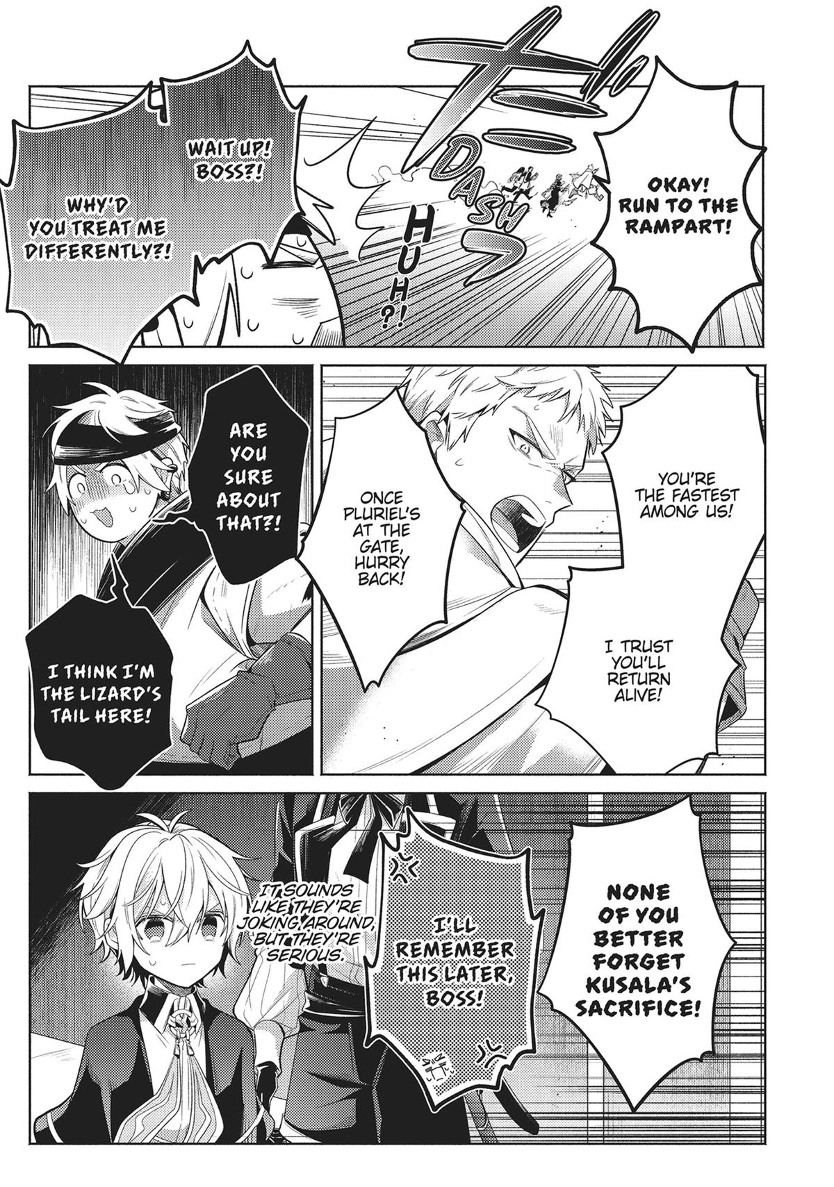 Okiraku Ryoushu no Tanoshii Ryouchi Bouei Chap 20 - Next Chap 21