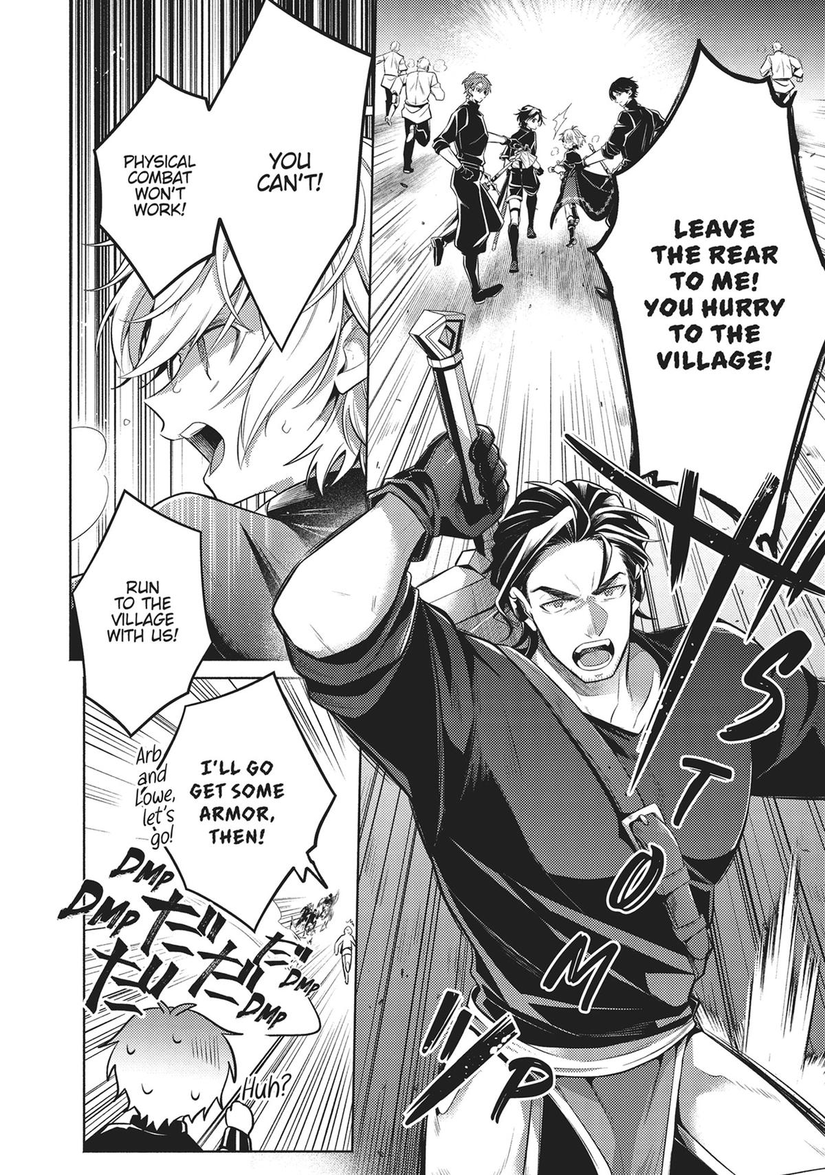 Okiraku Ryoushu no Tanoshii Ryouchi Bouei Chap 20 - Next Chap 21