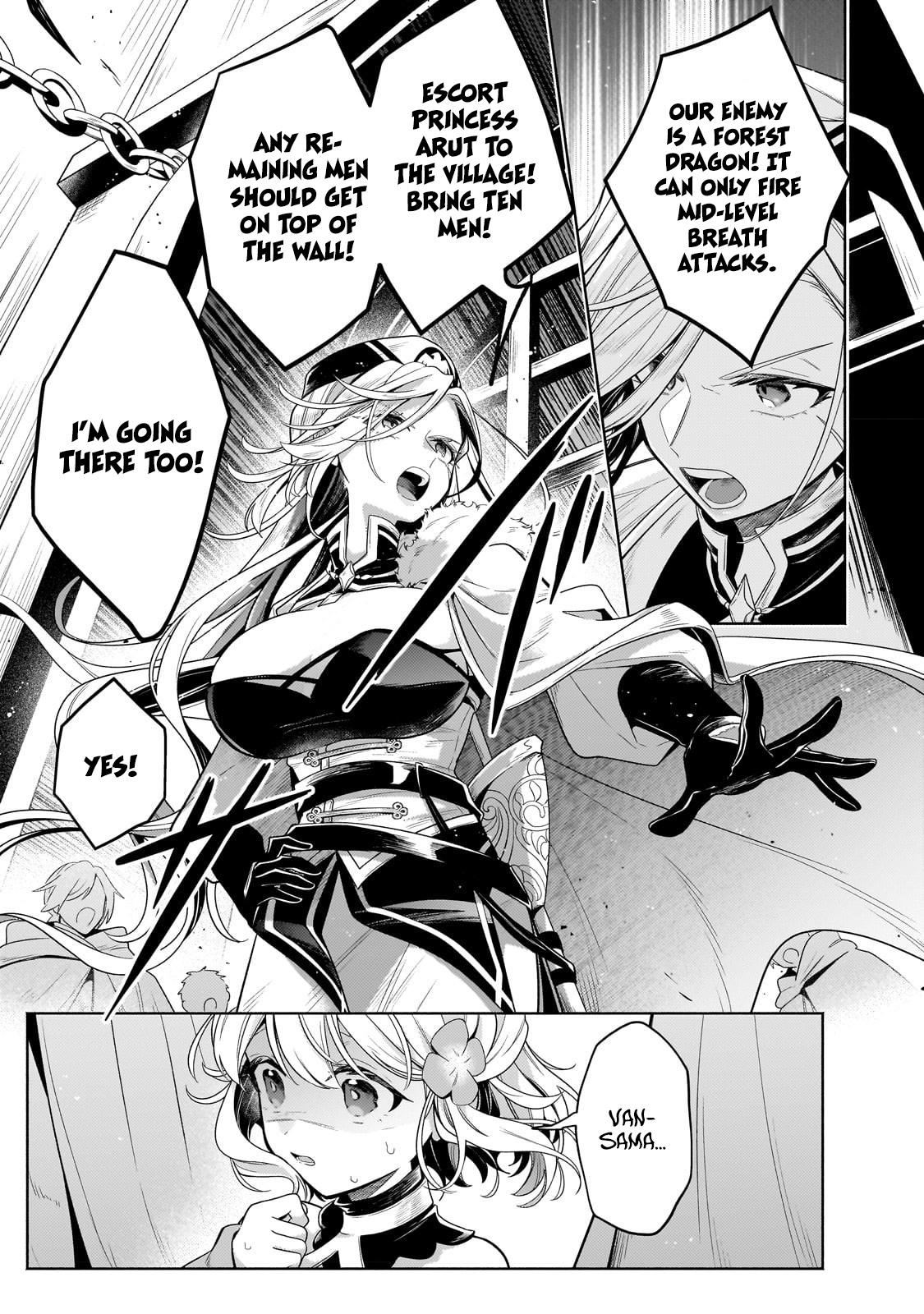 Okiraku Ryoushu no Tanoshii Ryouchi Bouei Chap 20.1 - Next Chap 21.1