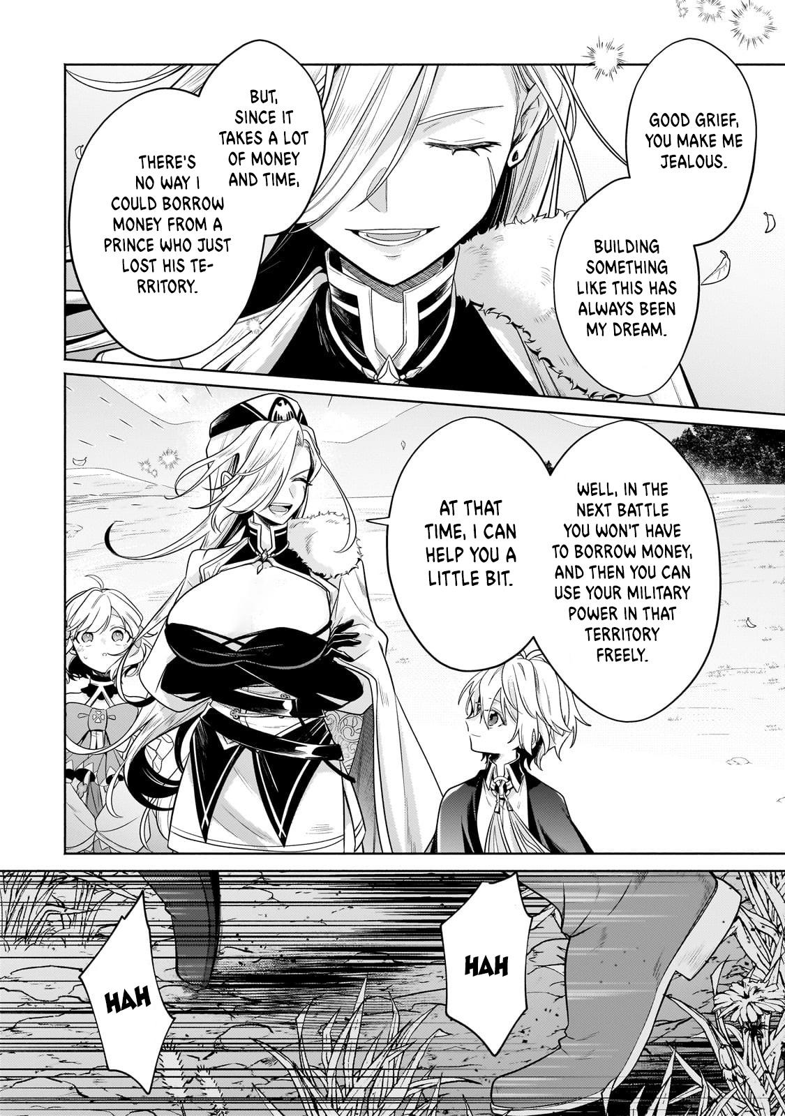 Okiraku Ryoushu no Tanoshii Ryouchi Bouei Chap 20.1 - Next Chap 21.1