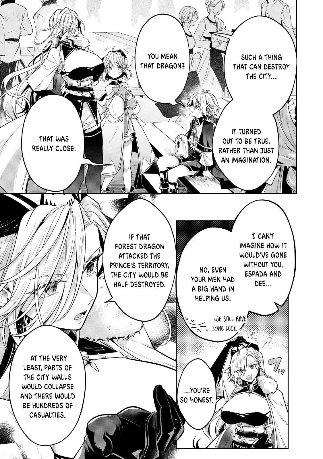 Okiraku Ryoushu no Tanoshii Ryouchi Bouei Chap 21.3 - Next Chap 22.3