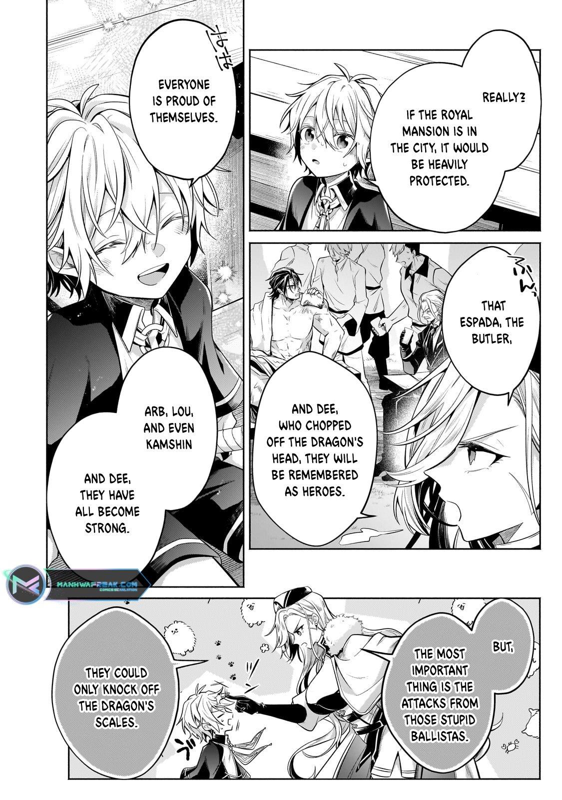 Okiraku Ryoushu no Tanoshii Ryouchi Bouei Chap 21.3 - Next Chap 22.3