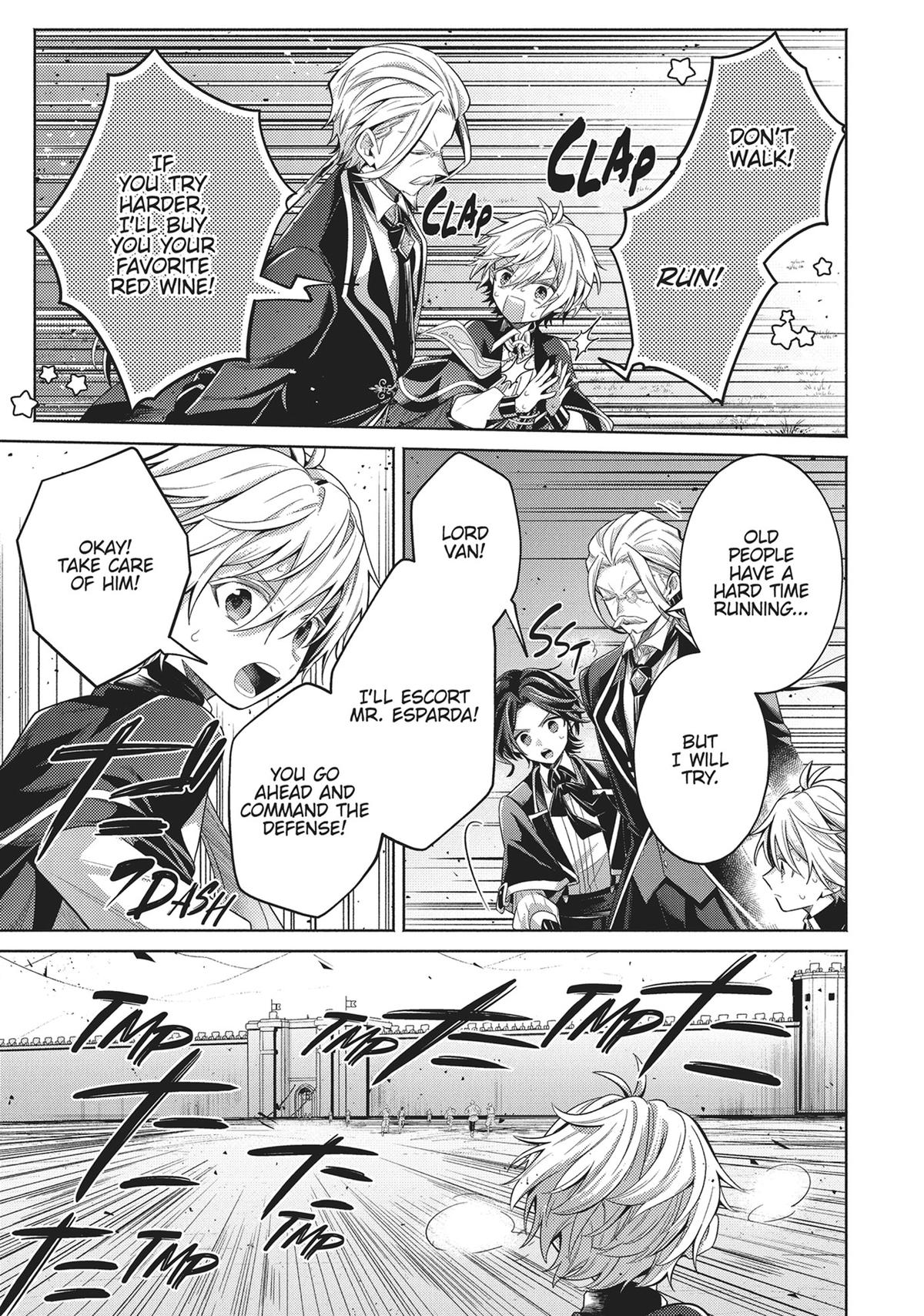 Okiraku Ryoushu no Tanoshii Ryouchi Bouei Chap 21 - Next Chap 22