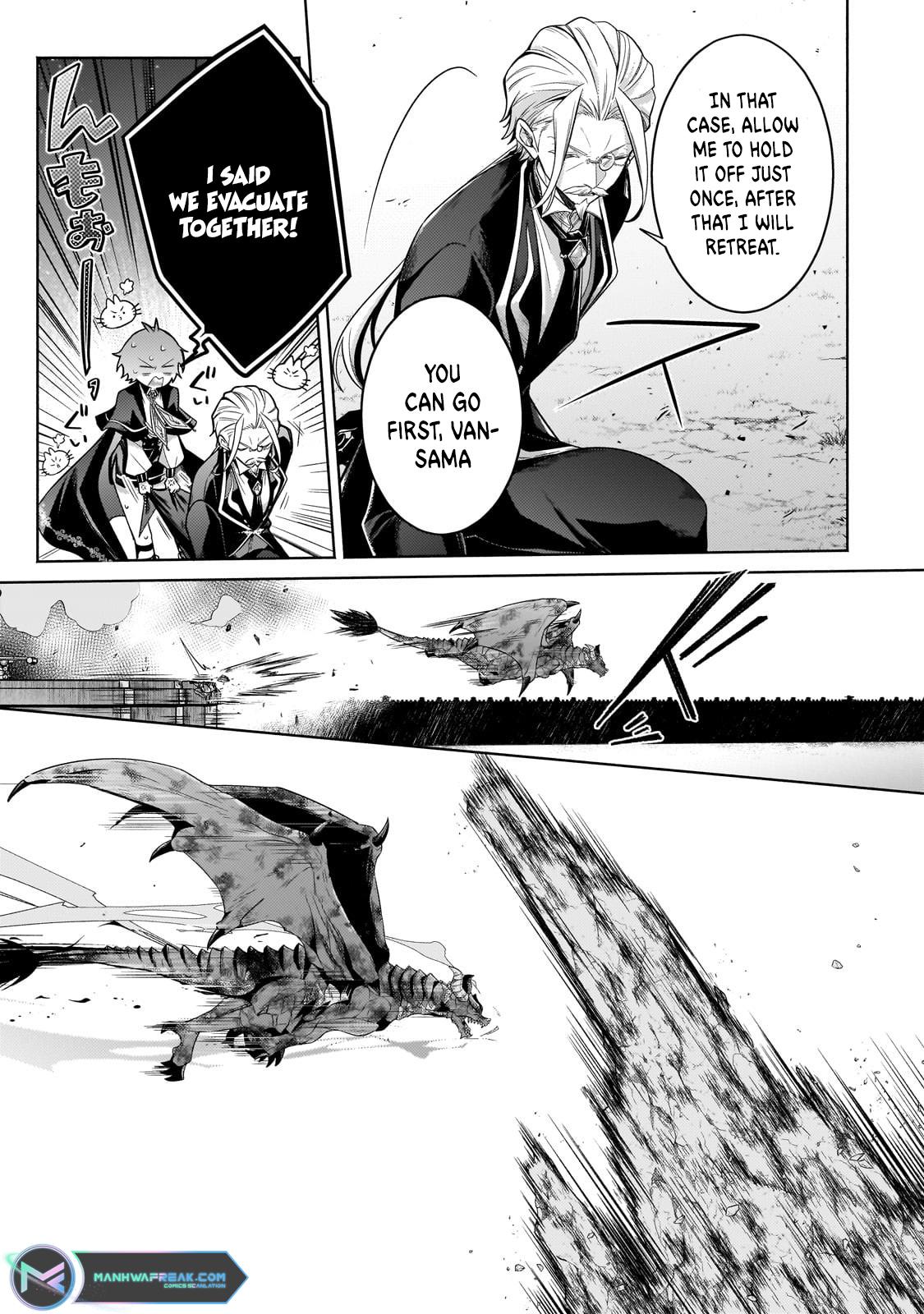 Okiraku Ryoushu no Tanoshii Ryouchi Bouei Chap 21.1 - Next Chap 22.1