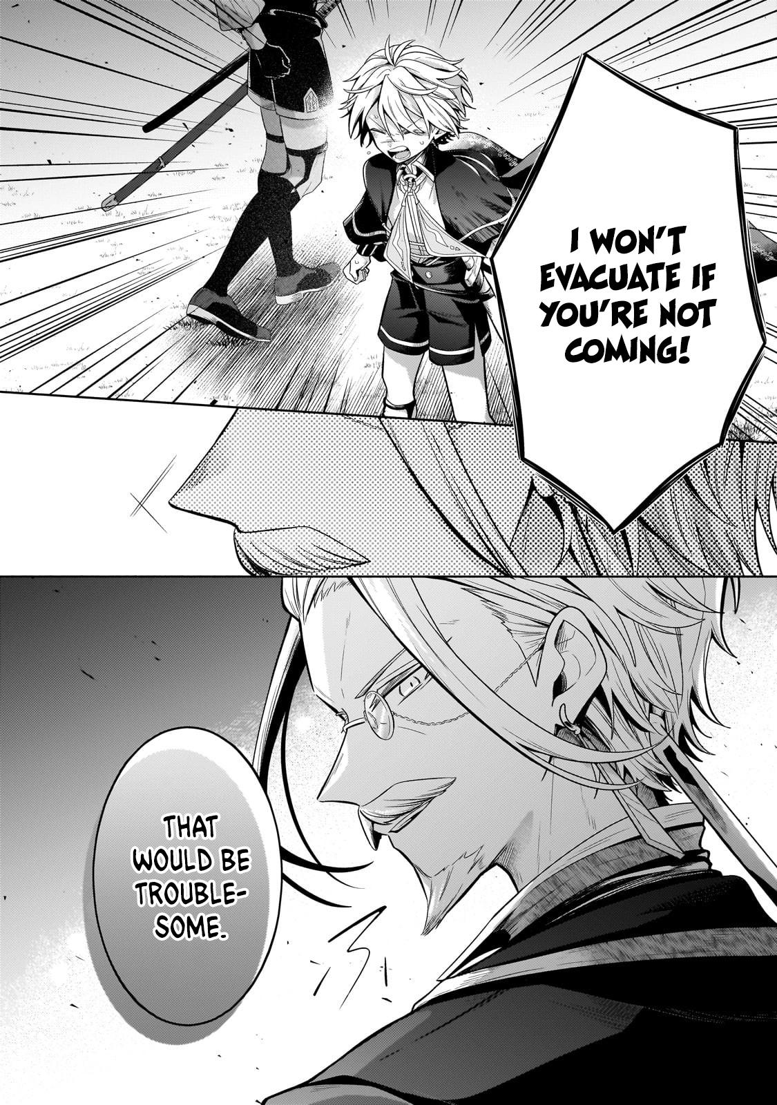 Okiraku Ryoushu no Tanoshii Ryouchi Bouei Chap 21.1 - Next Chap 22.1